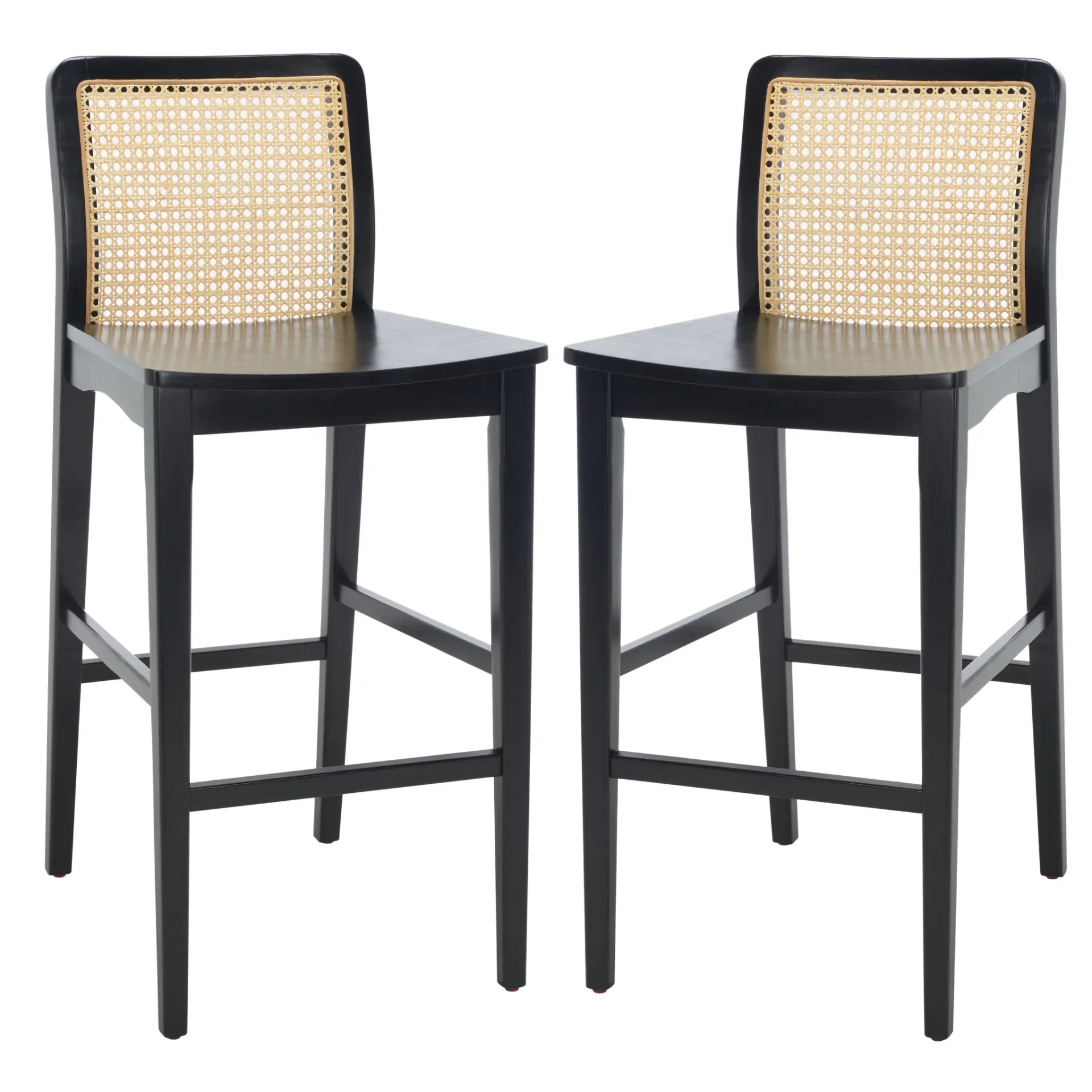 Benicio Rattan Bar Stool (Set of 2)