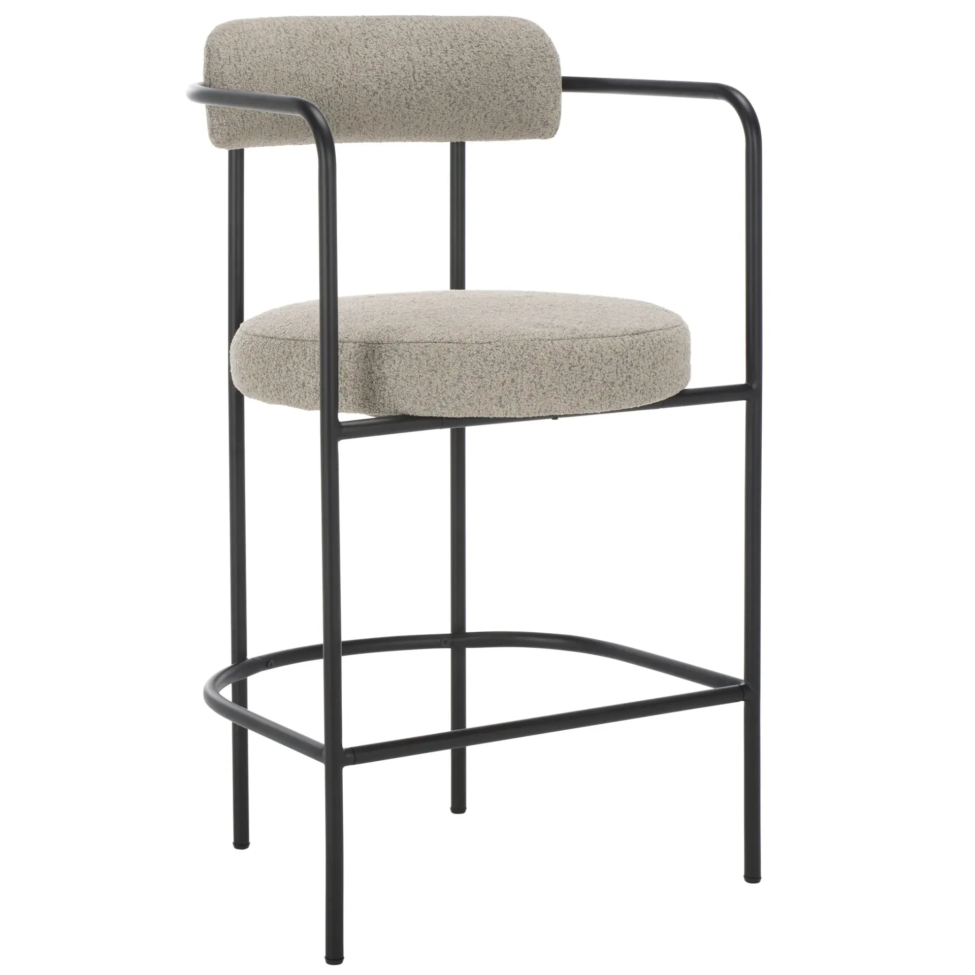 Andrean Arm Counter Stool