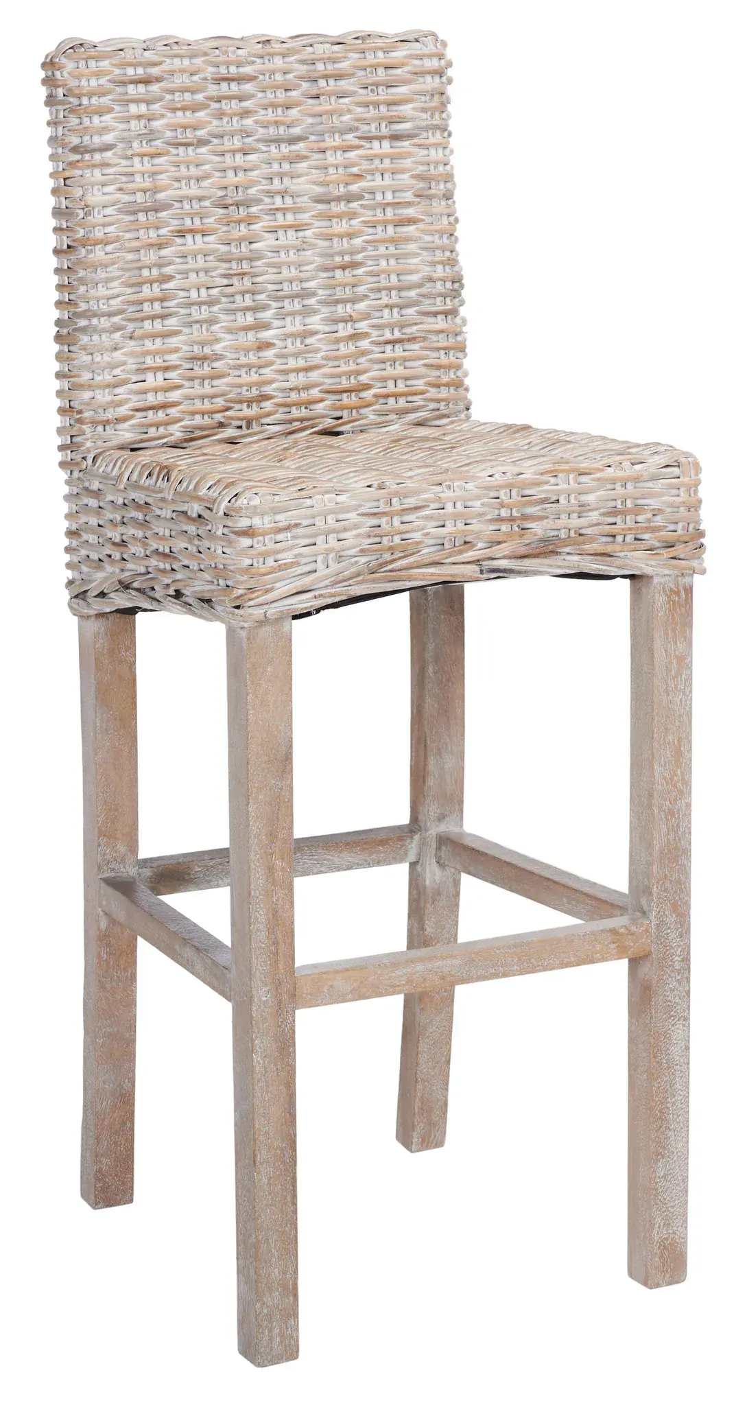 Tobie Rattan Bar Stool