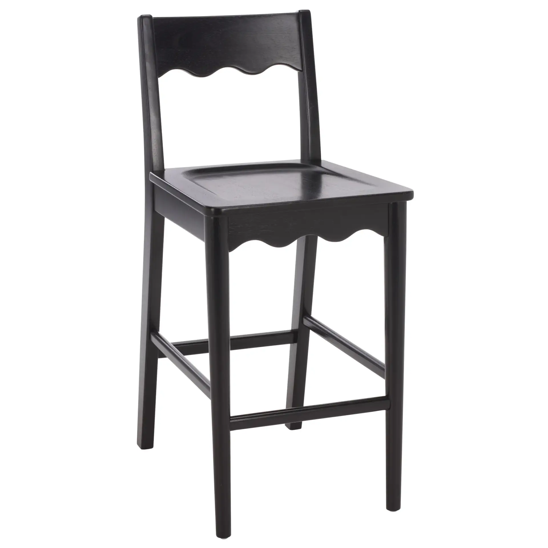 Rosetty Scallop Counter Stool