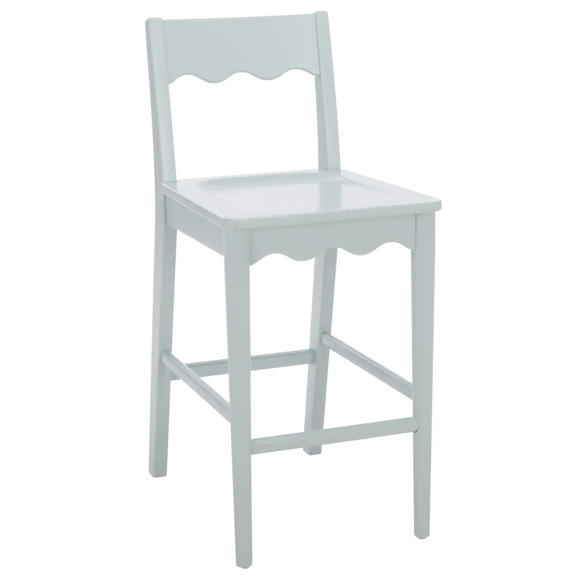 Rosetty Scallop Counter Stool