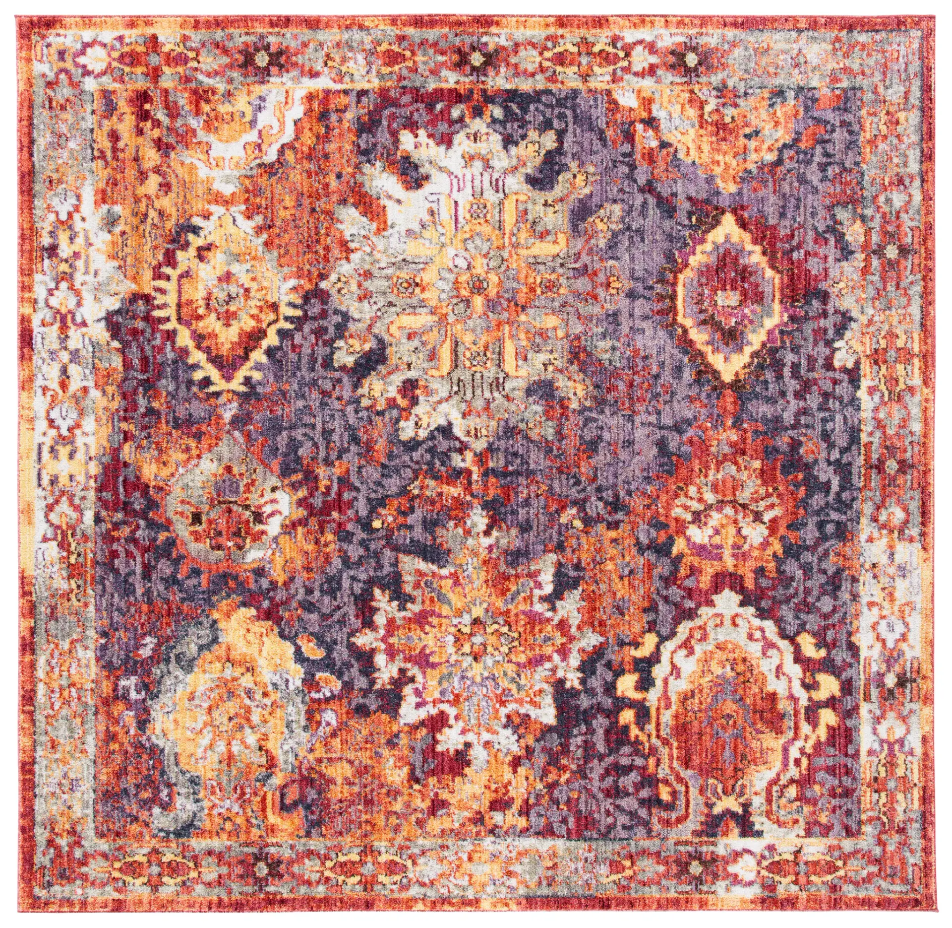 Bristol Distressed Traditional Allover Rug