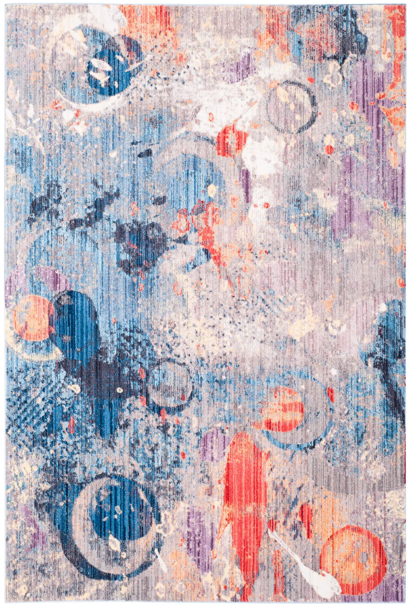 Bristol Abstract Paint Rug