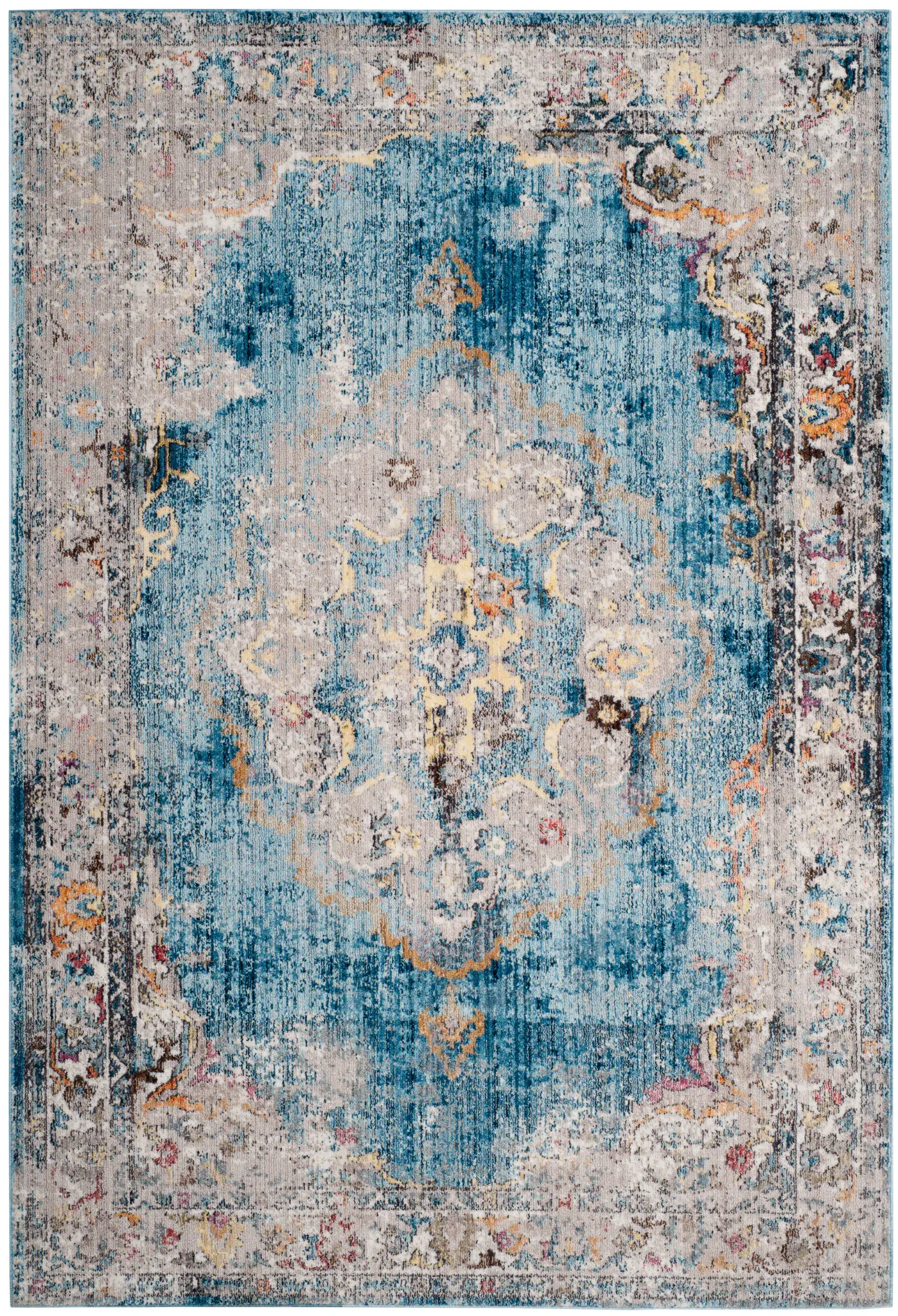 Bristol Medallion Bordered Rug