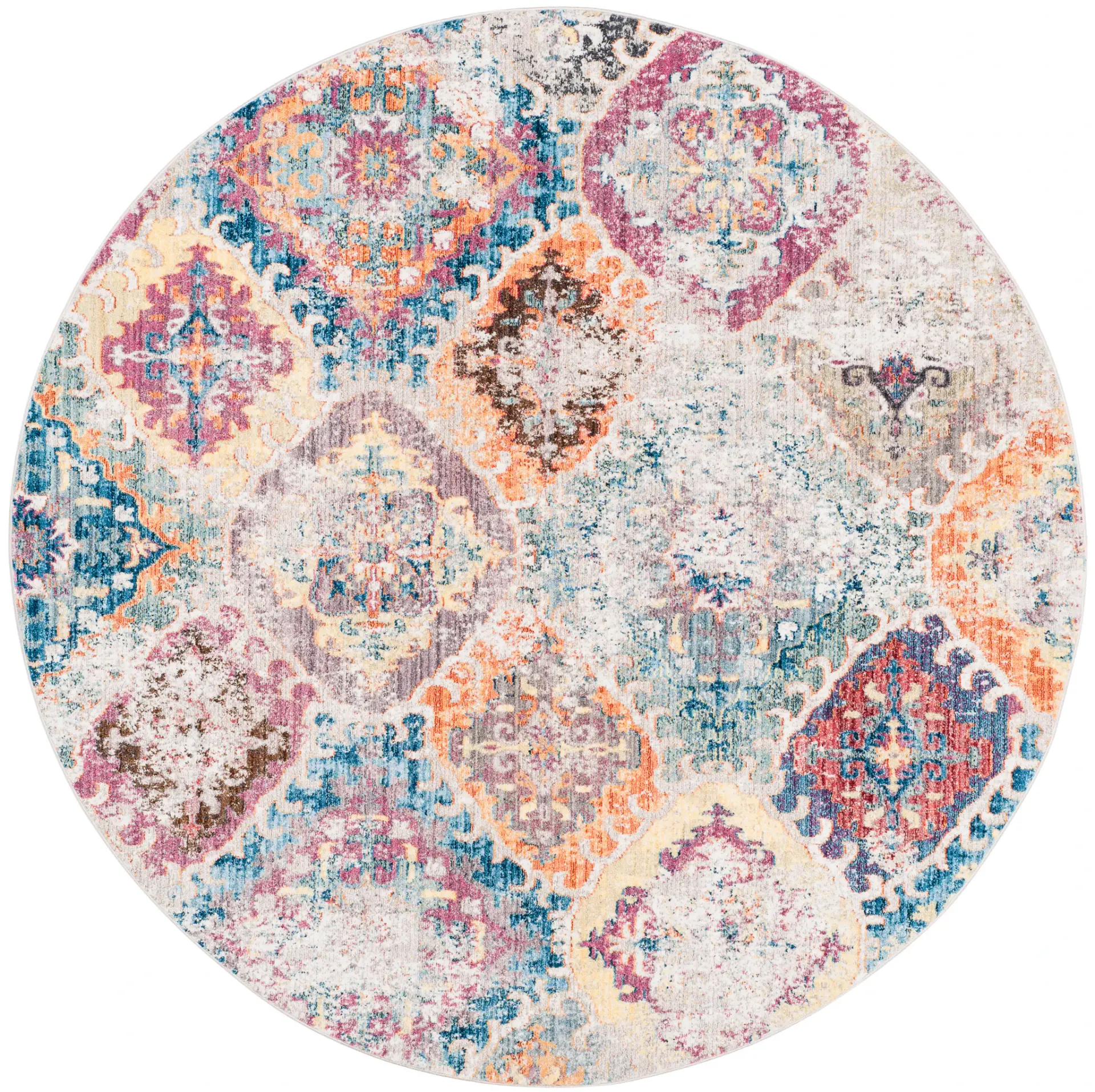 Bristol Medallion Tile Rug