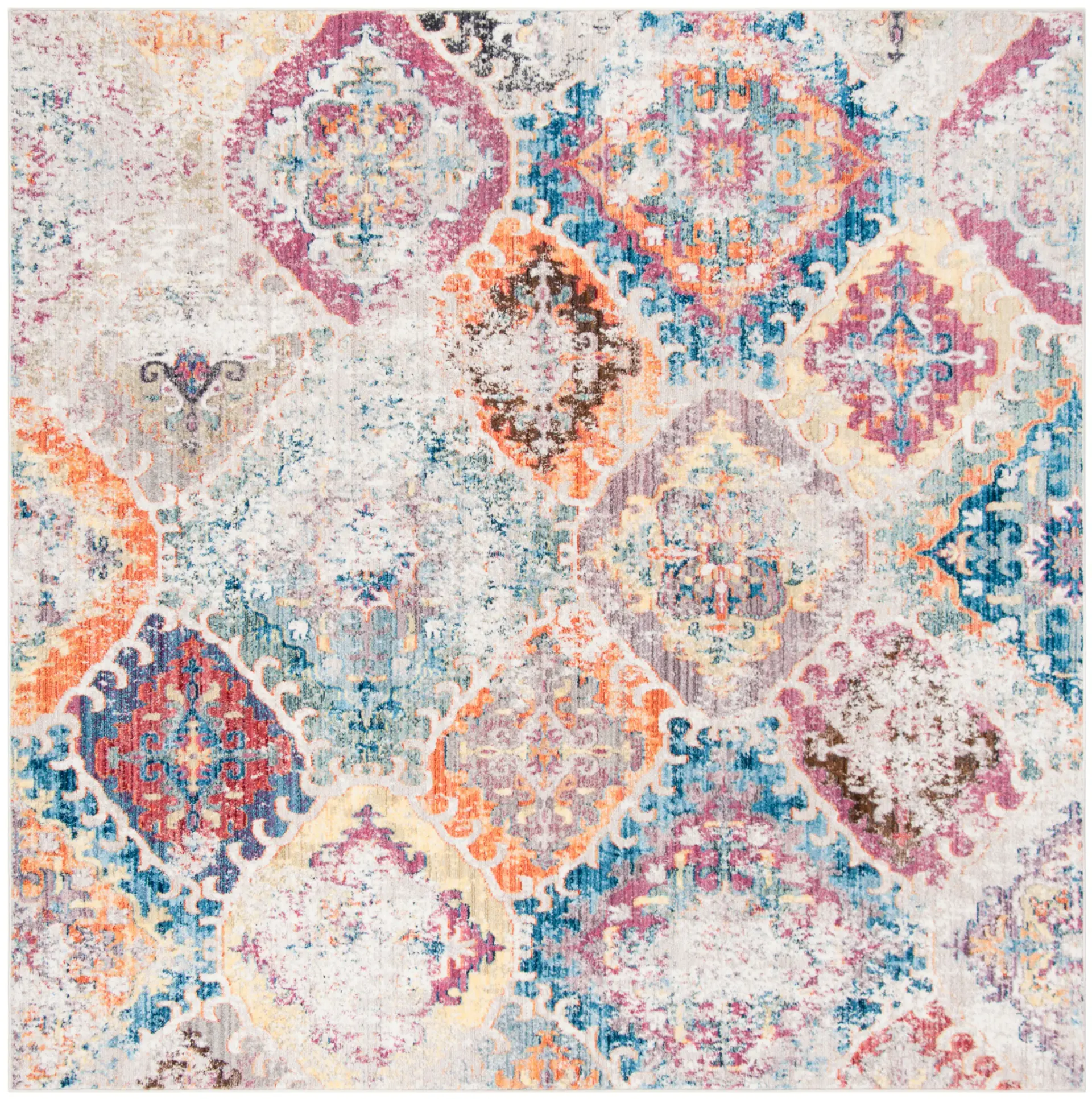 Bristol Medallion Tile Rug