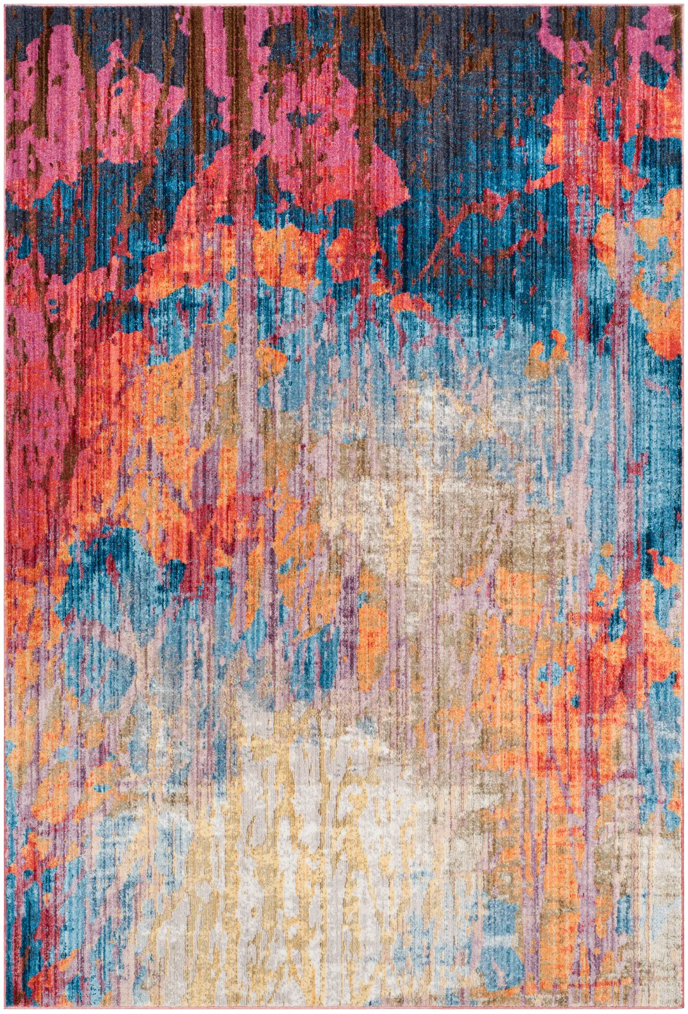Bristol Abstract Striation Rug