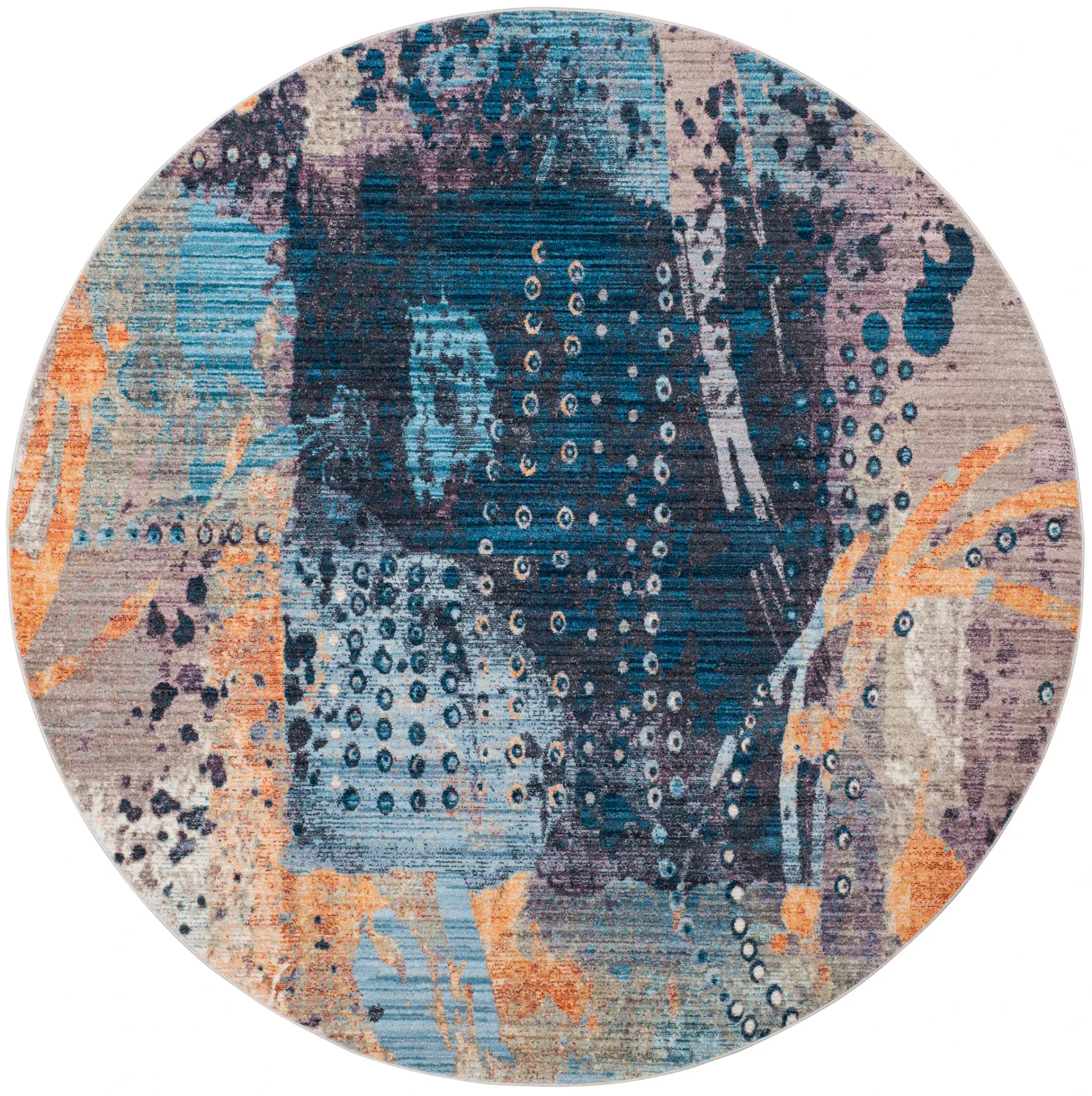Bristol Abstract Collage Rug