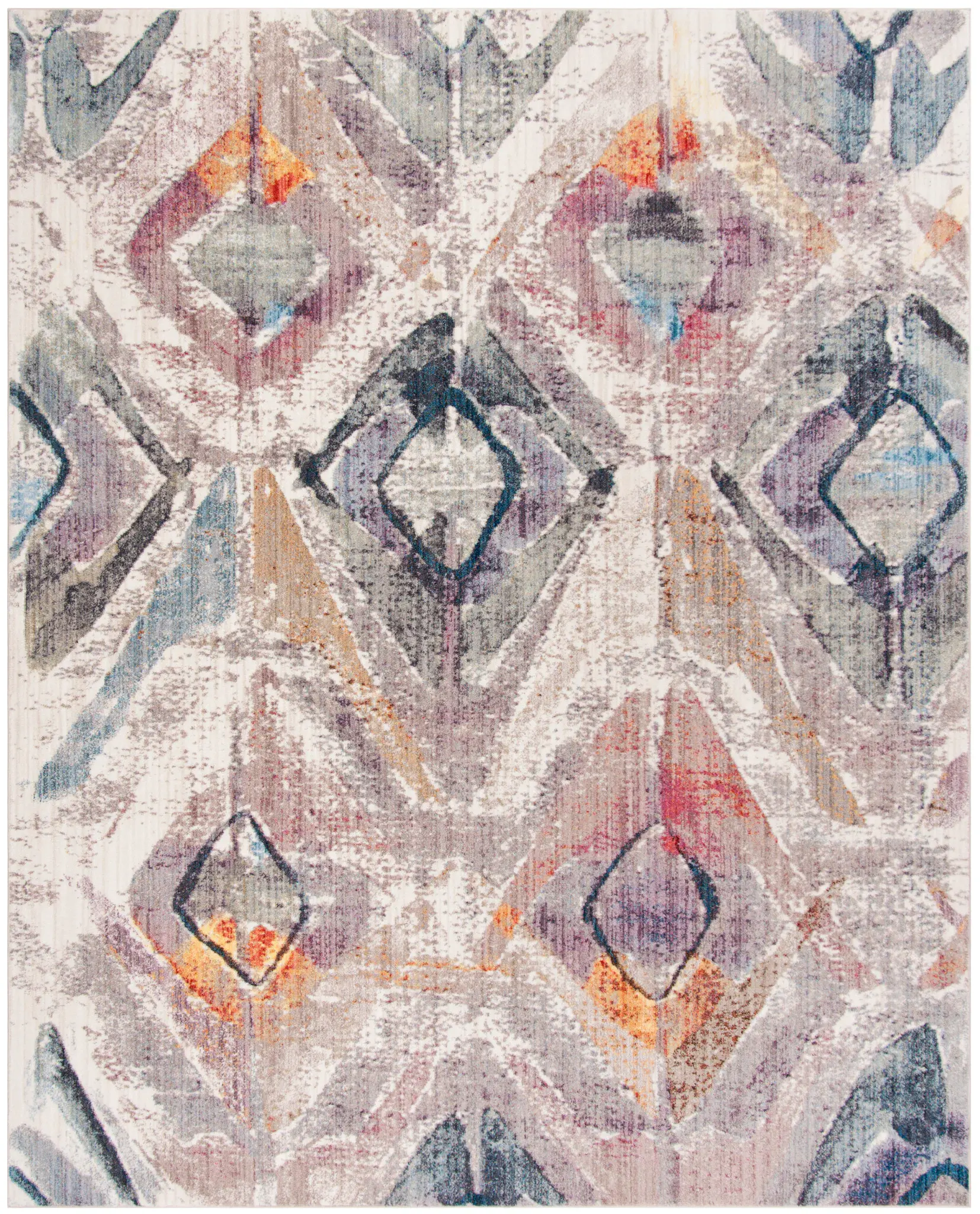 Bristol Tribal Diamond Rug