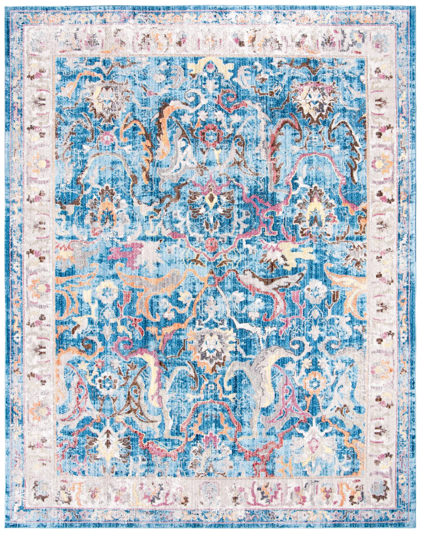 Bristol Distressed Medallion Rug