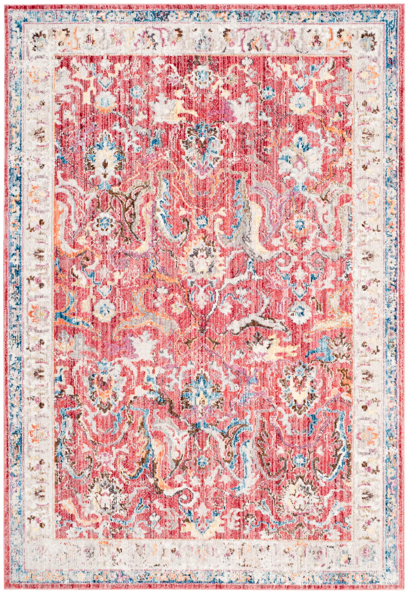 Bristol Distressed Medallion Rug