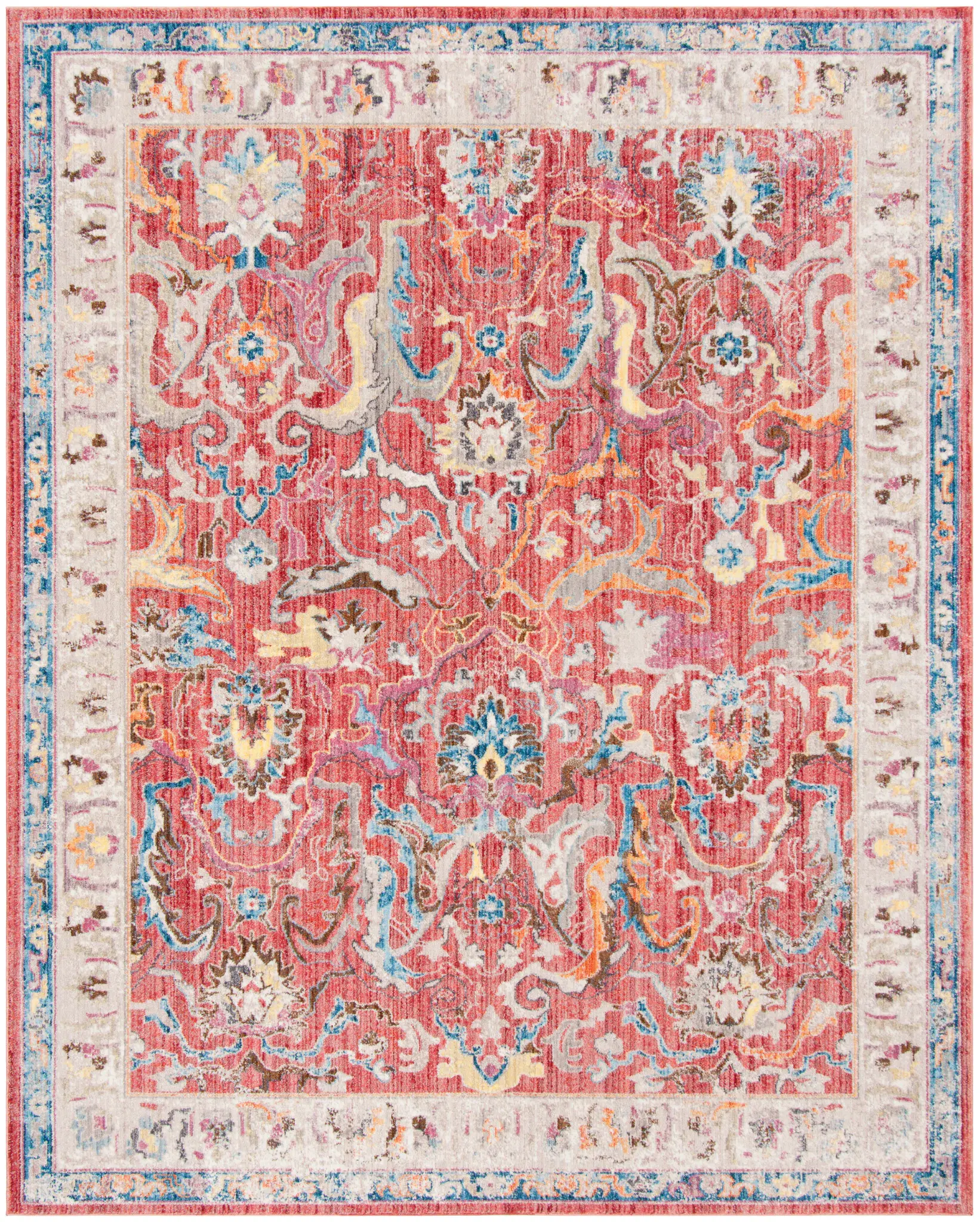 Bristol Distressed Medallion Rug