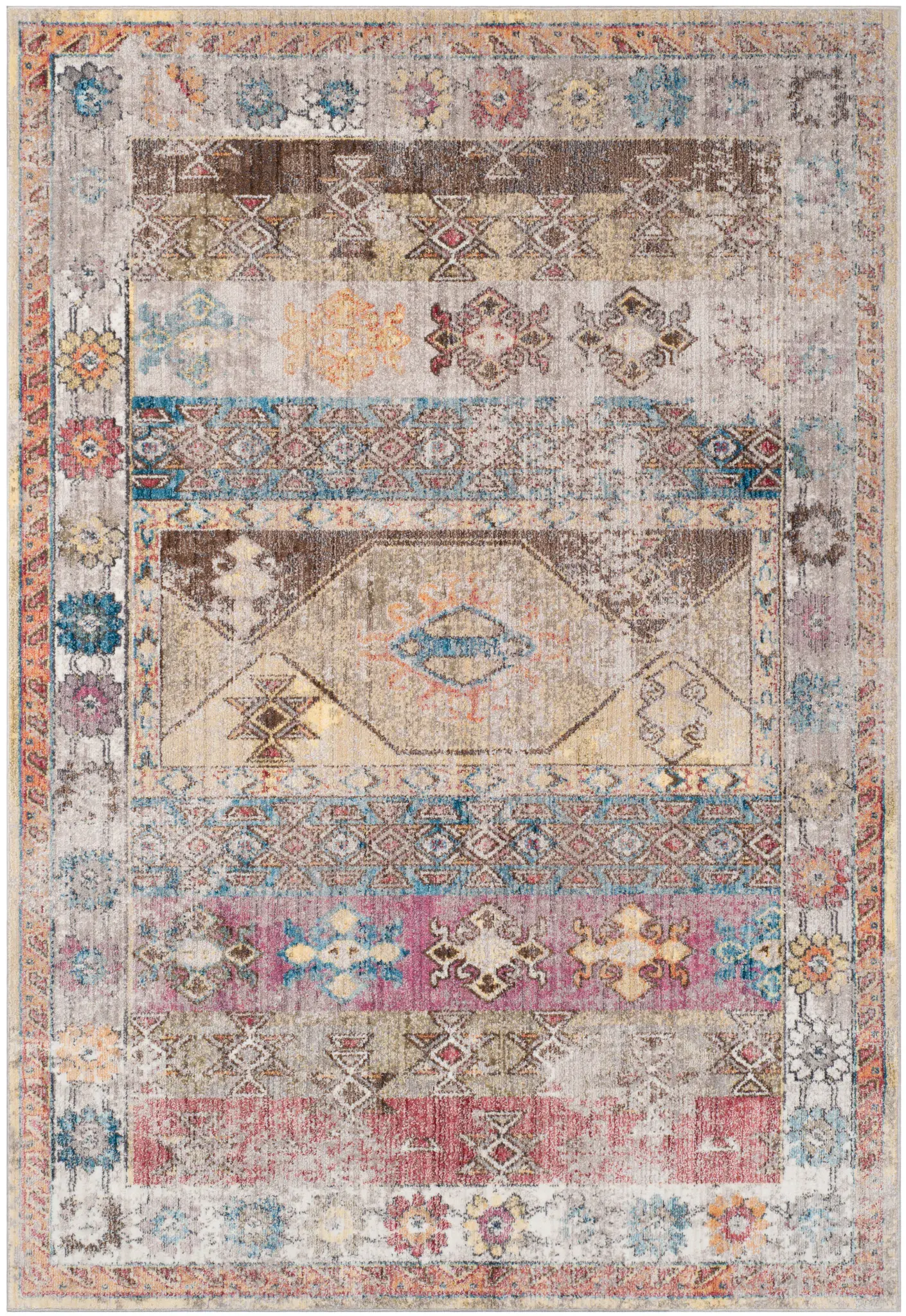 Bristol Bohemian Banded Rug
