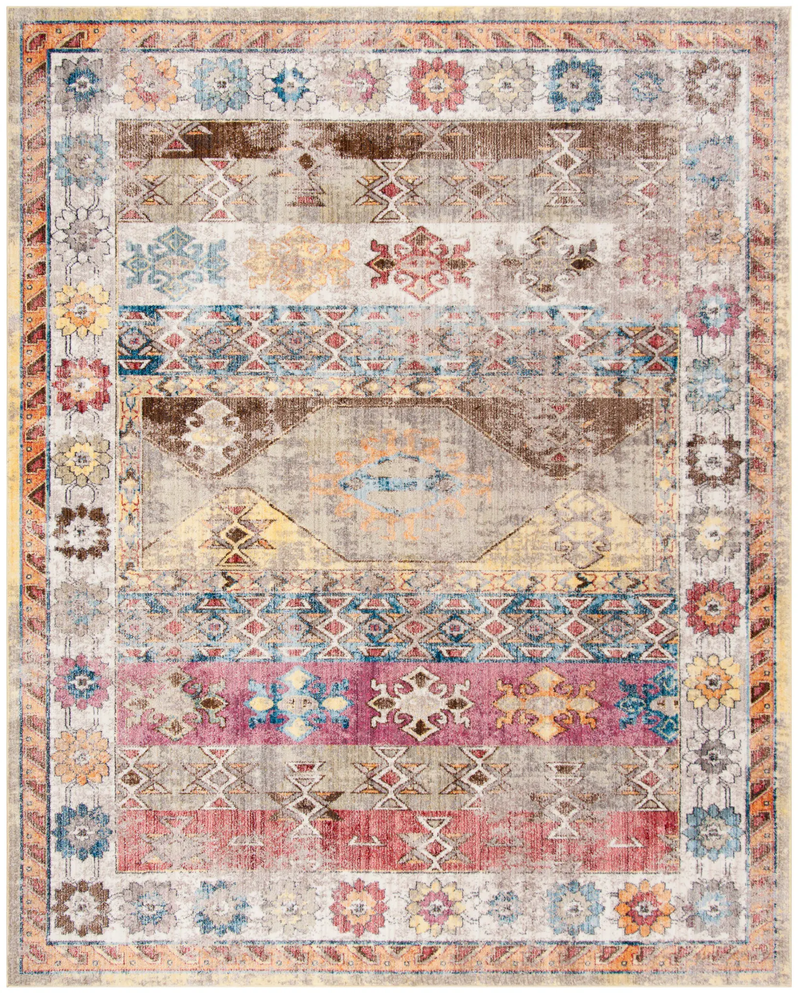 Bristol Bohemian Banded Rug