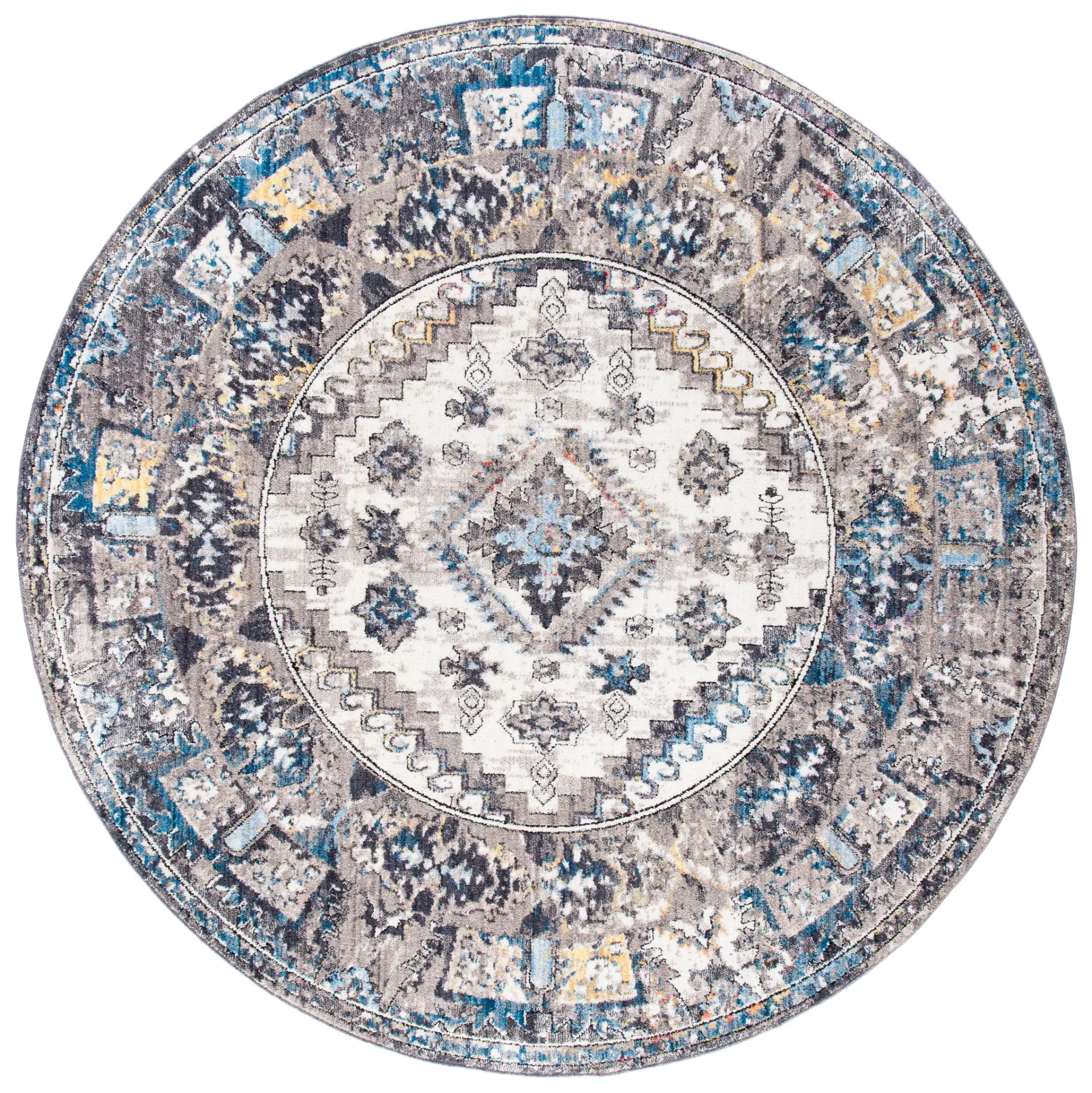 Bristol Diamond Medallion Rug