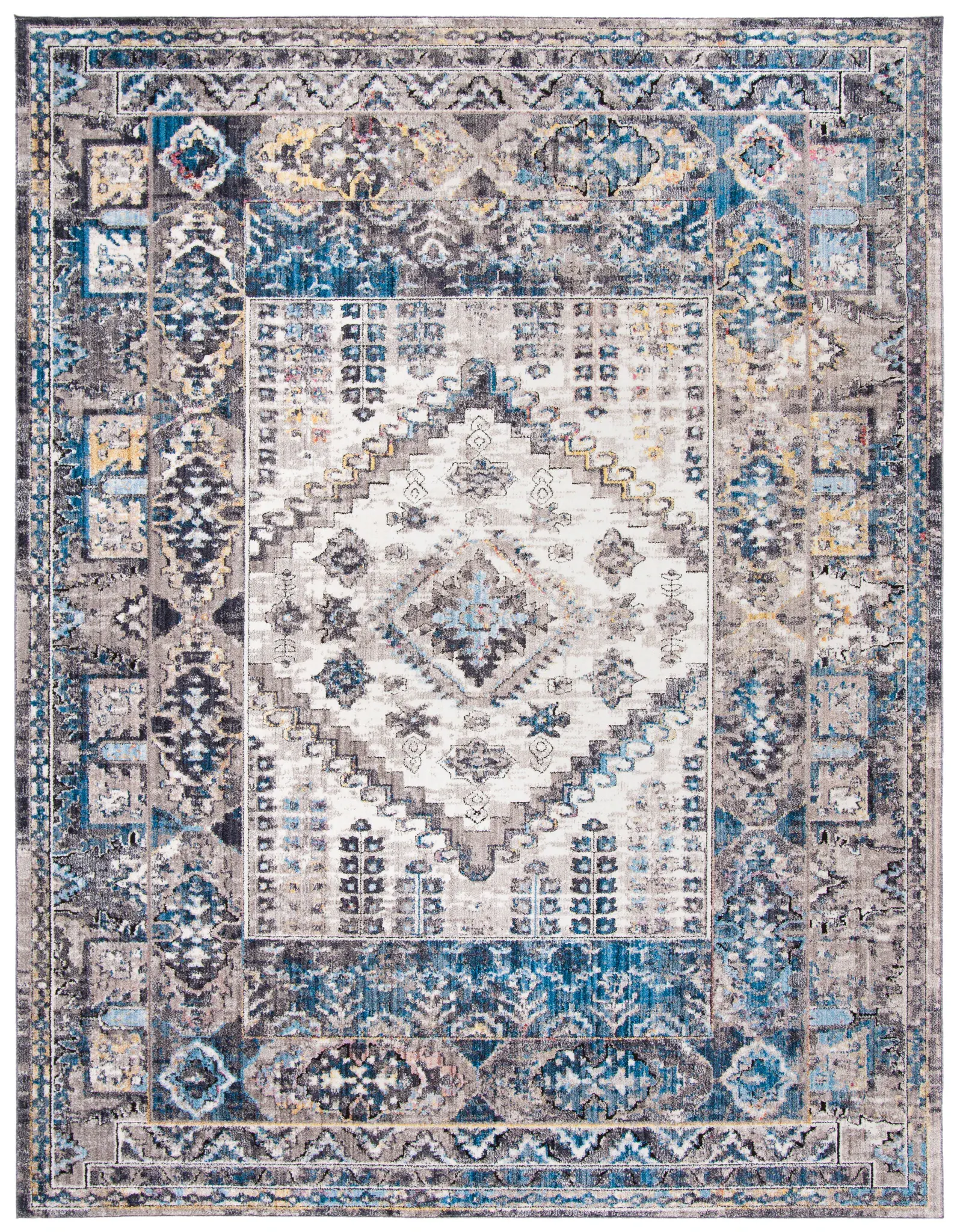 Bristol Diamond Medallion Rug