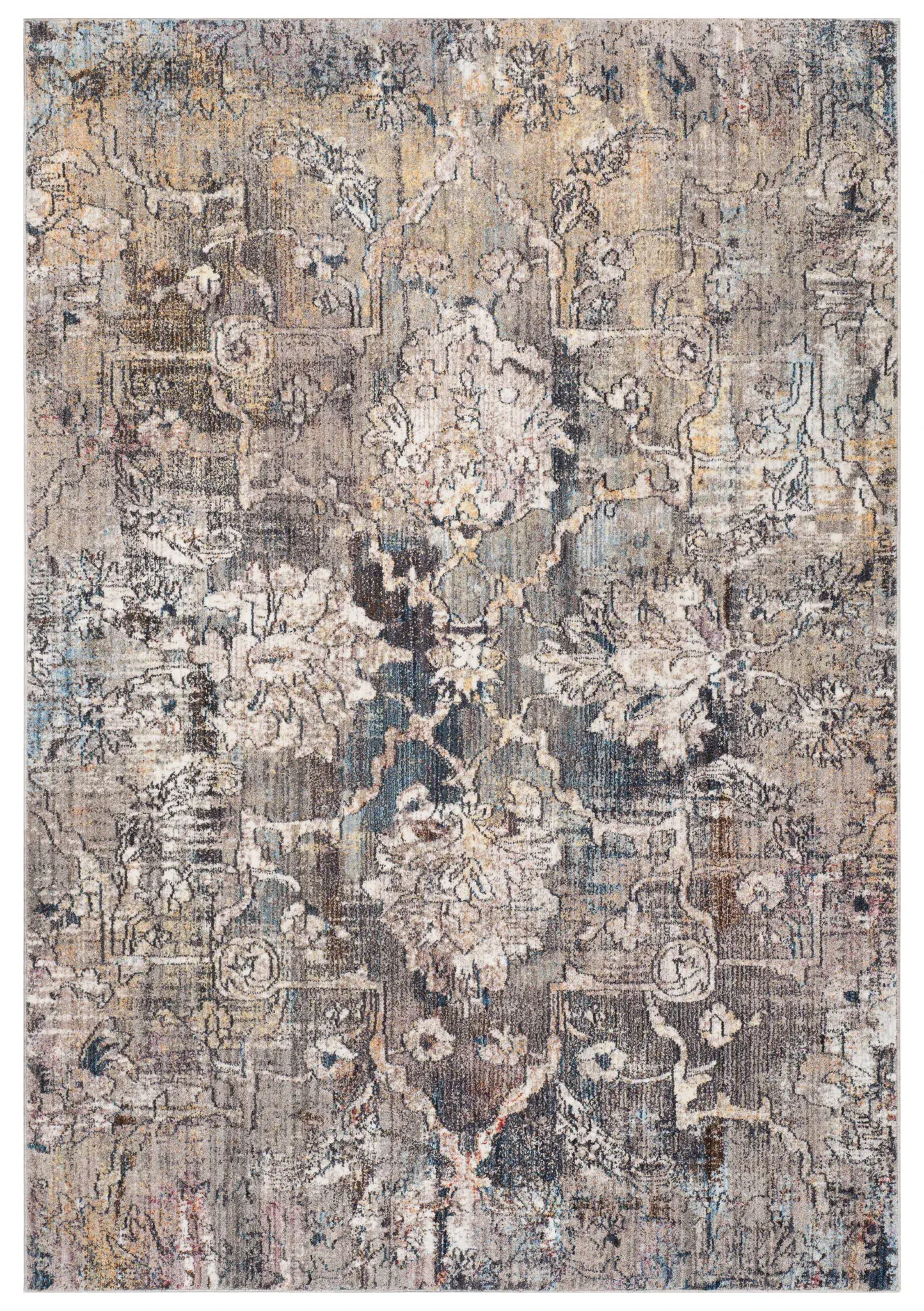 Bristol Distressed Palmette Rug