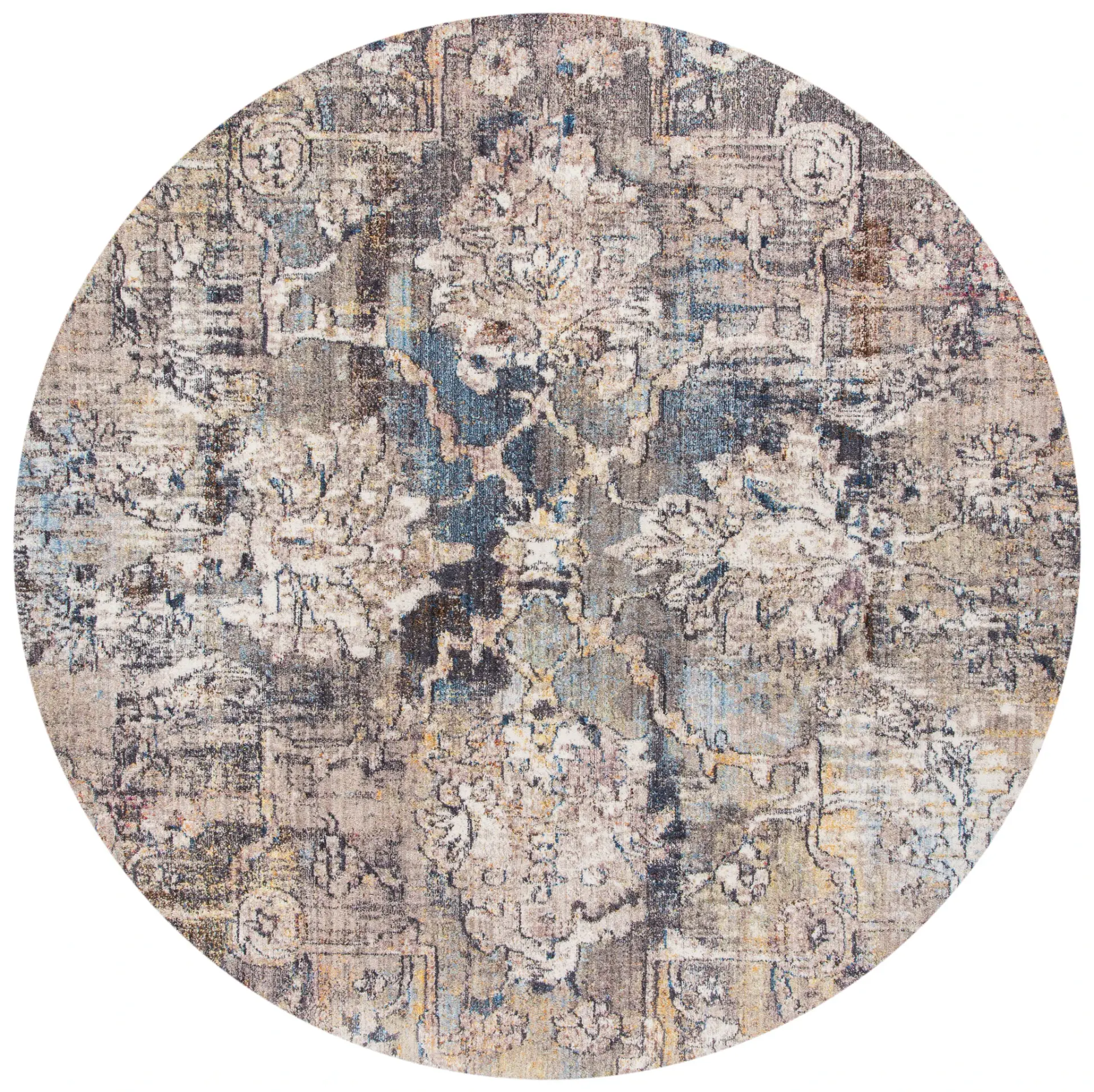 Bristol Distressed Palmette Rug