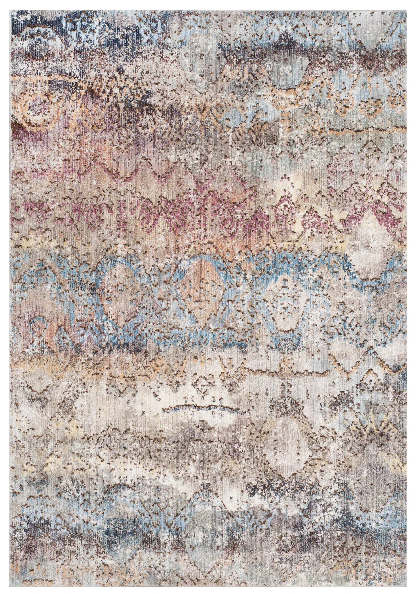 Bristol Distressed Banded Rug