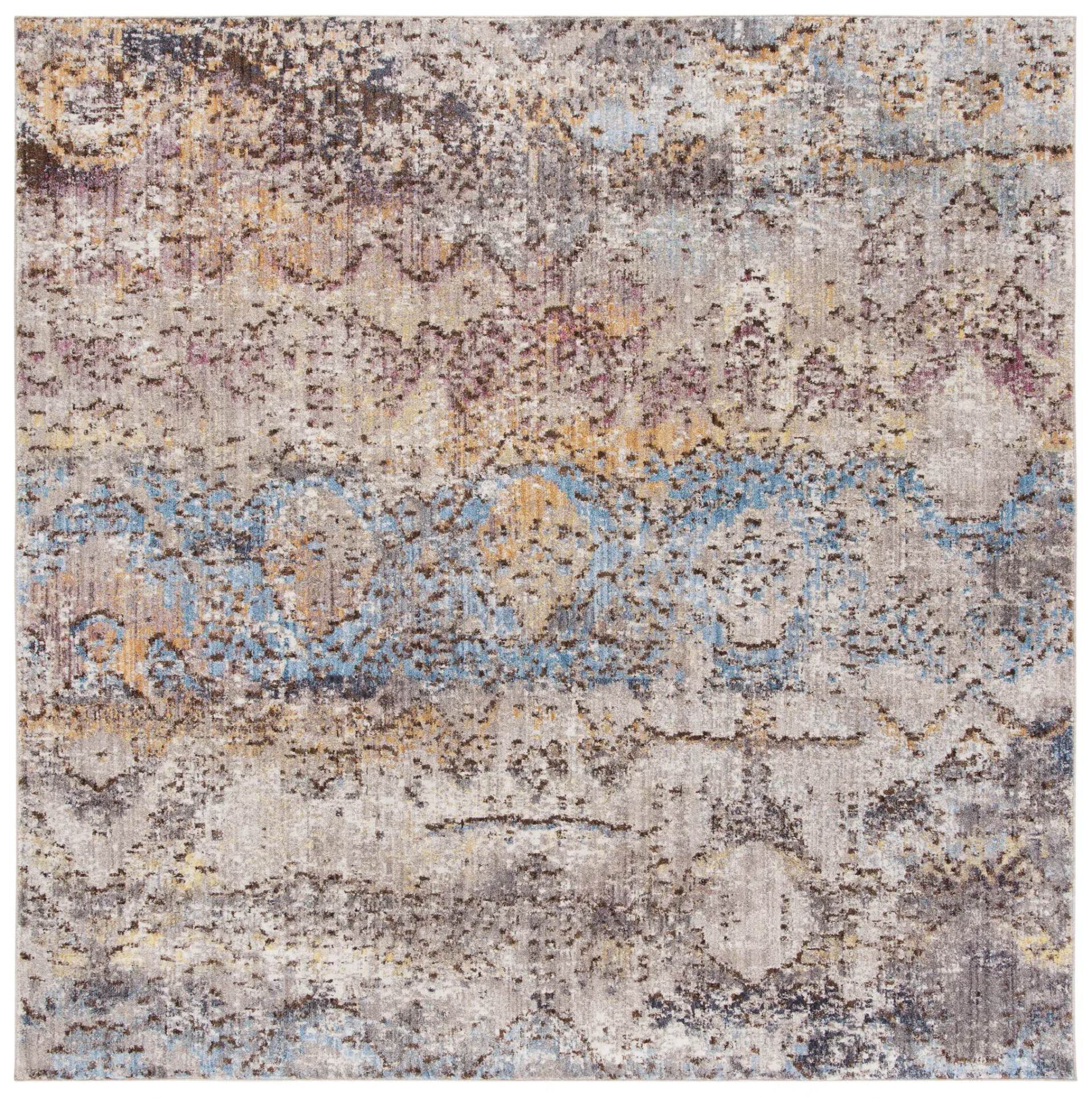 Bristol Distressed Banded Rug