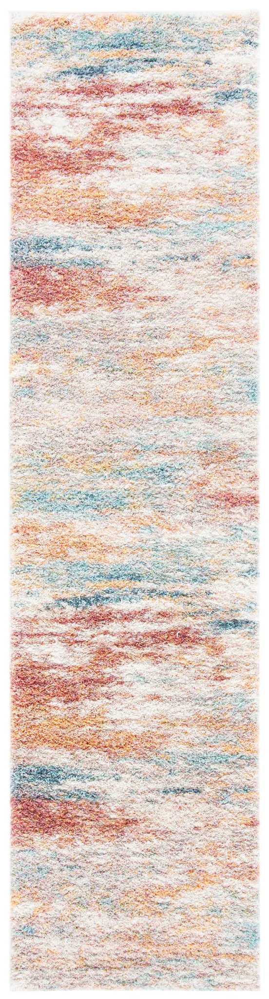 Calista Abstract Wash Shag Rug