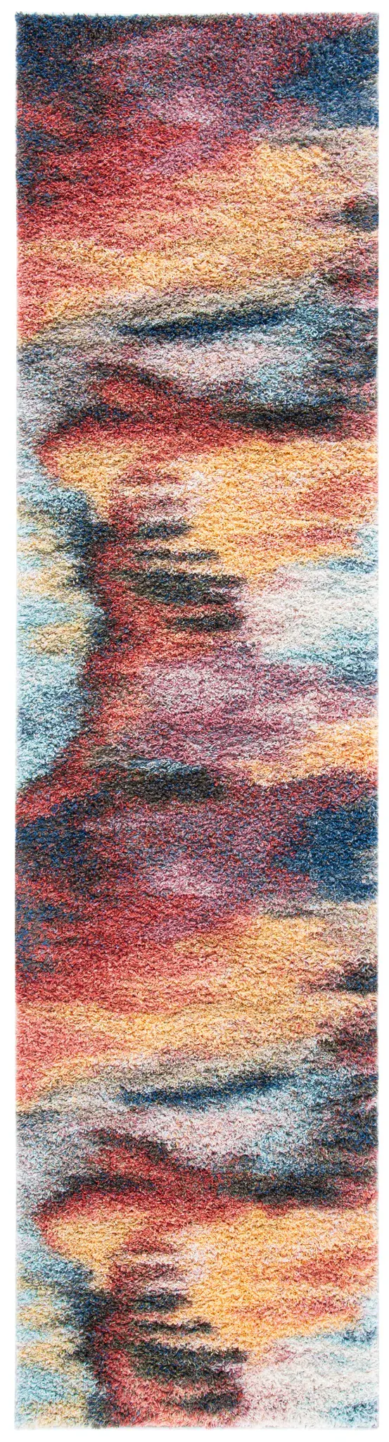 Calista Abstract Shag Rug