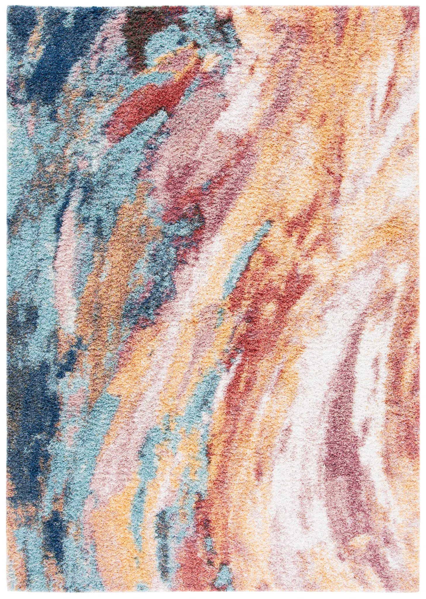 Calista Marbled Shag Rug