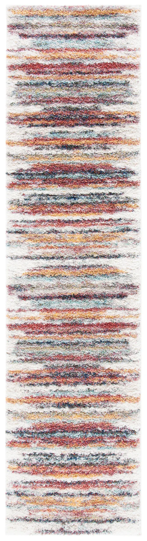 Calista Stripe Shag Rug