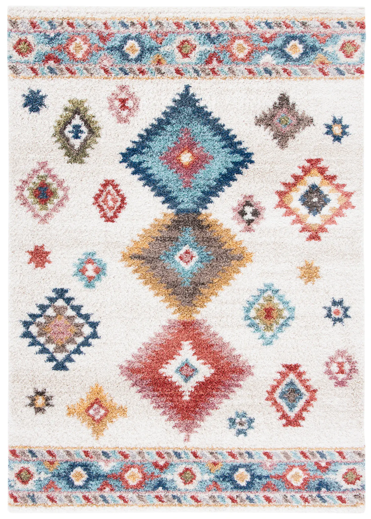 Calista Diamond Shag Rug