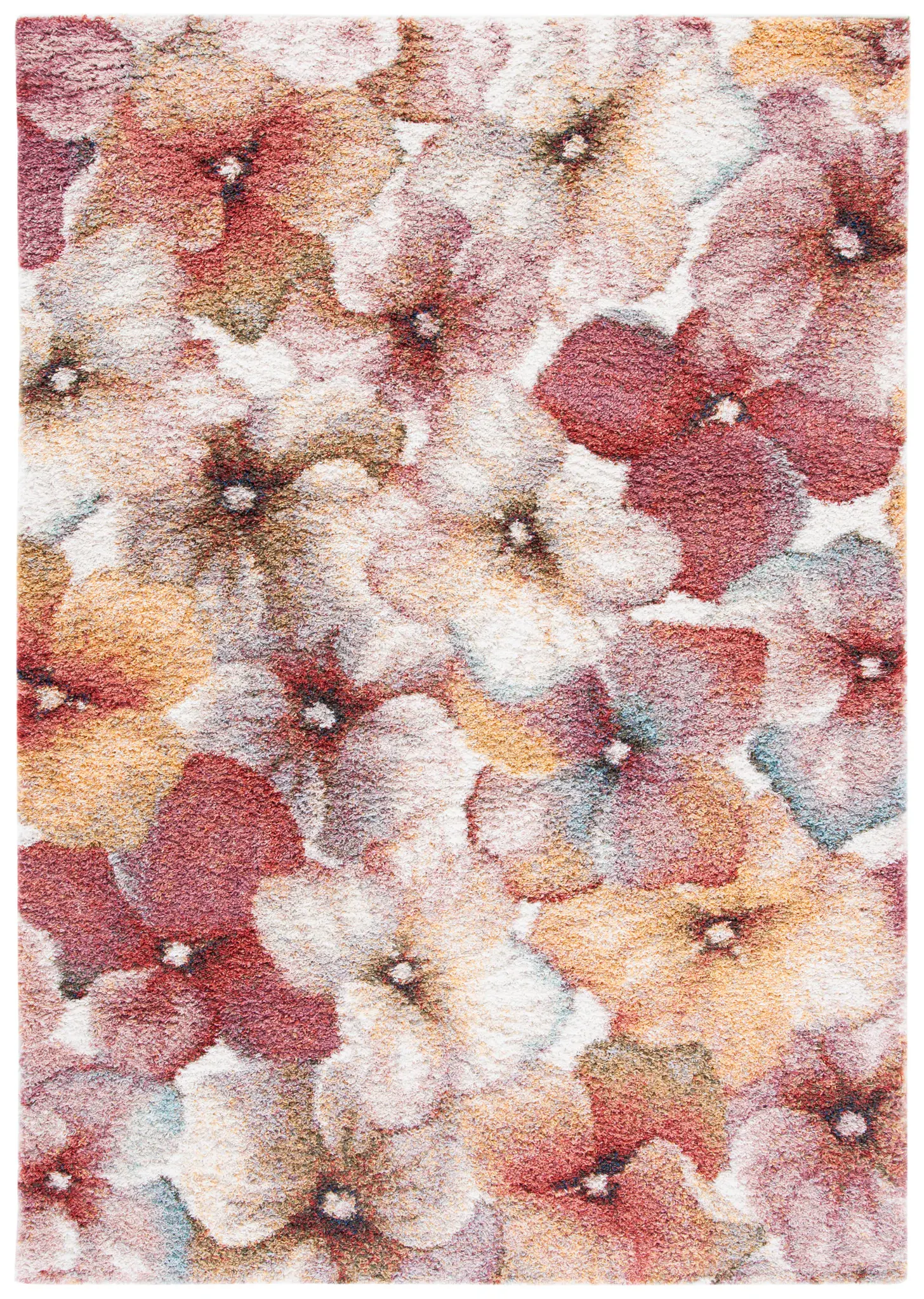 Calista Floral Bloom Shag Rug