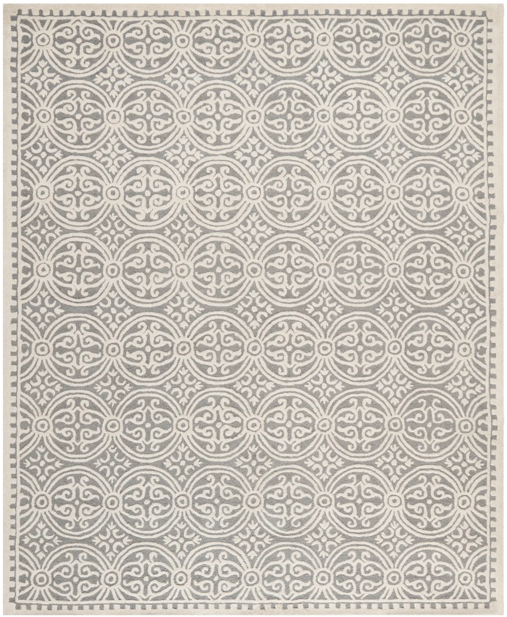 Cambridge Tile Hand-Tufted Wool Rug