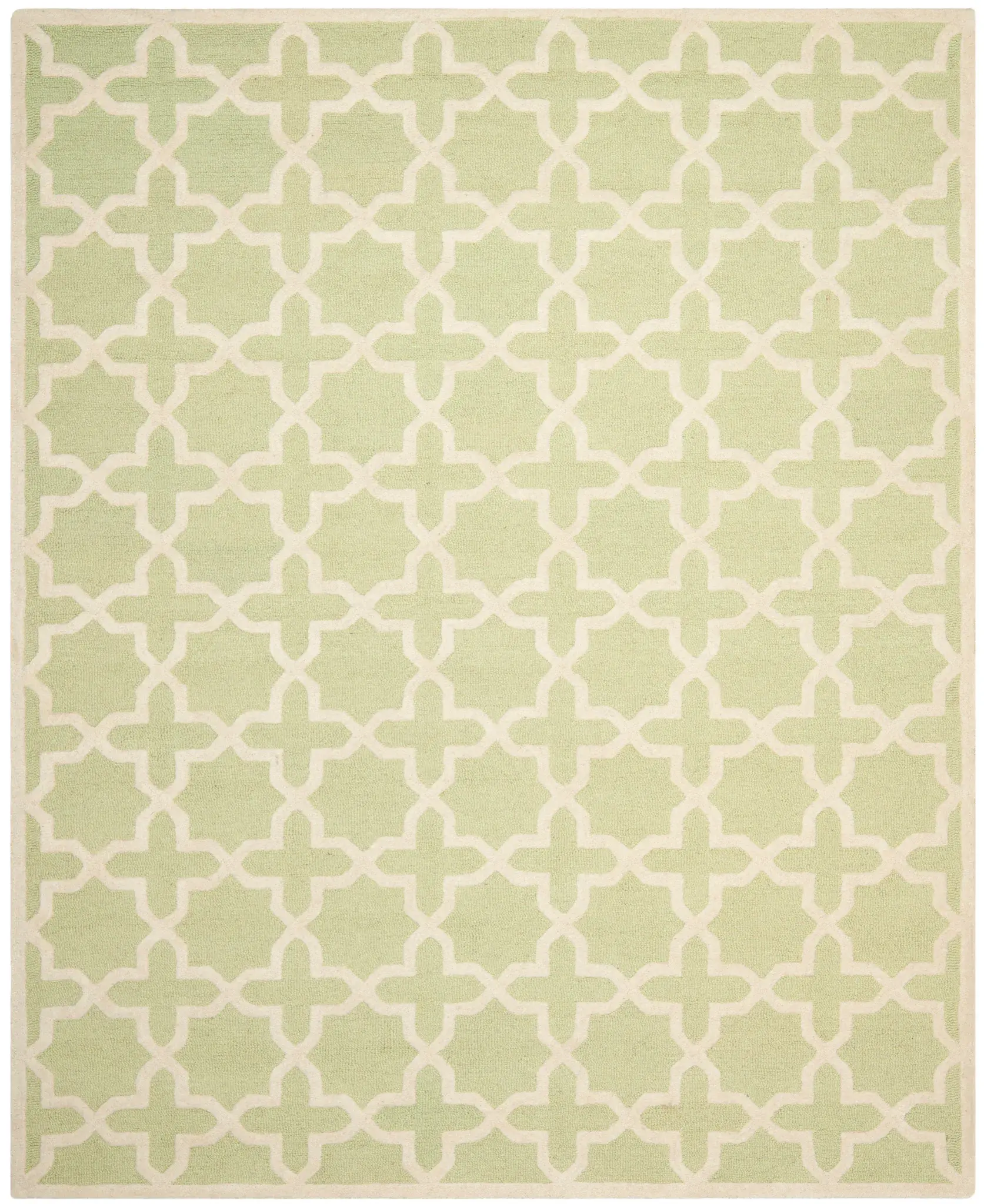 Cambridge Trellis Hand-Tufted Wool Rug