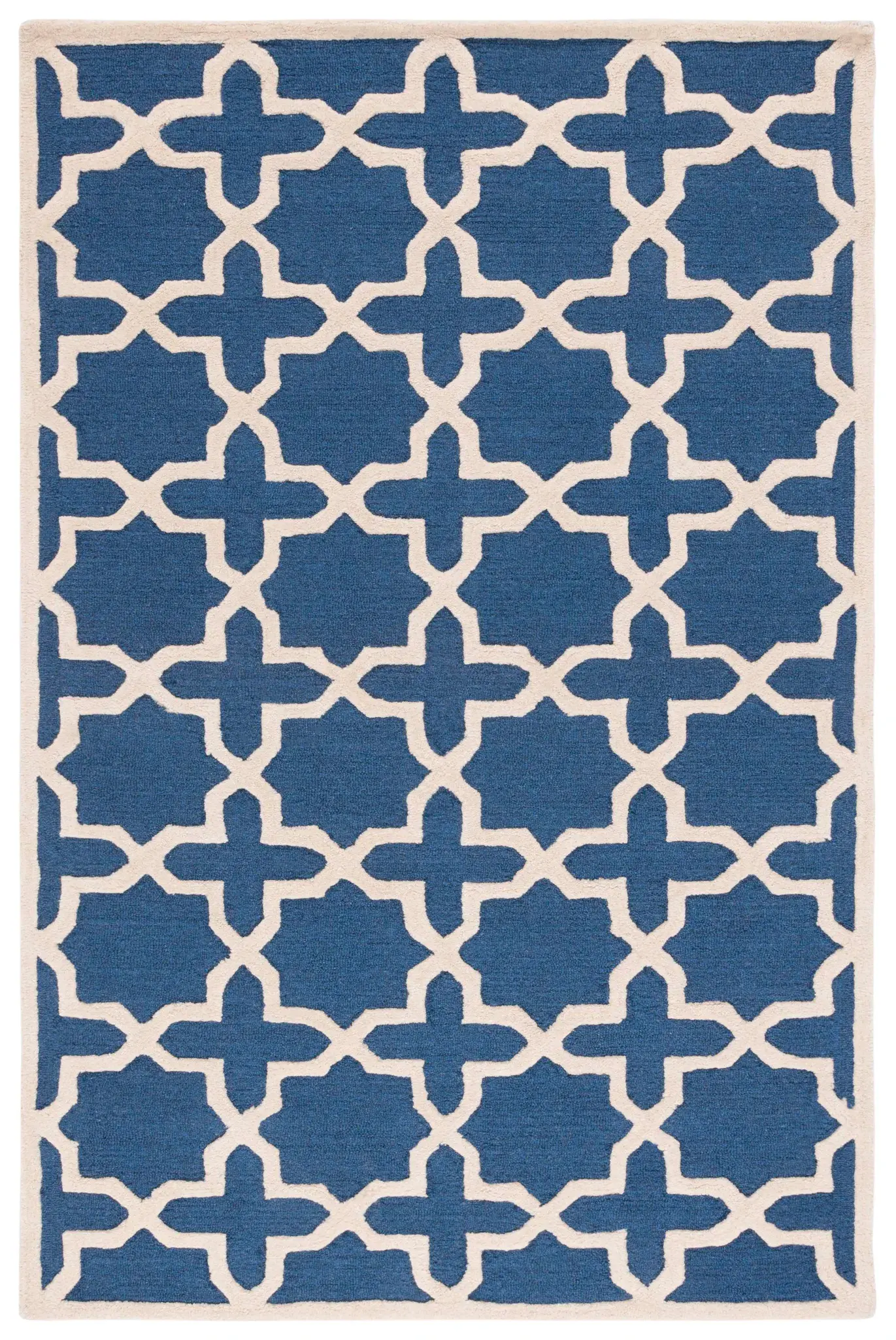 Cambridge Trellis Hand-Tufted Wool Rug