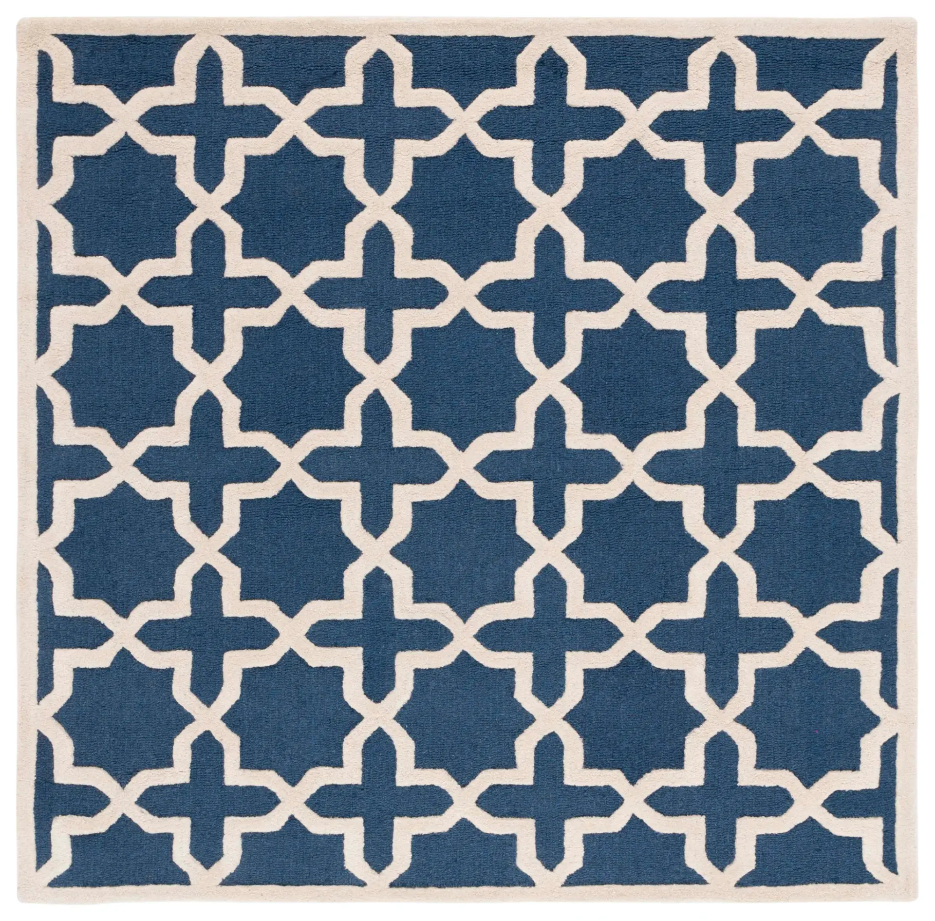 Cambridge Trellis Hand-Tufted Wool Rug