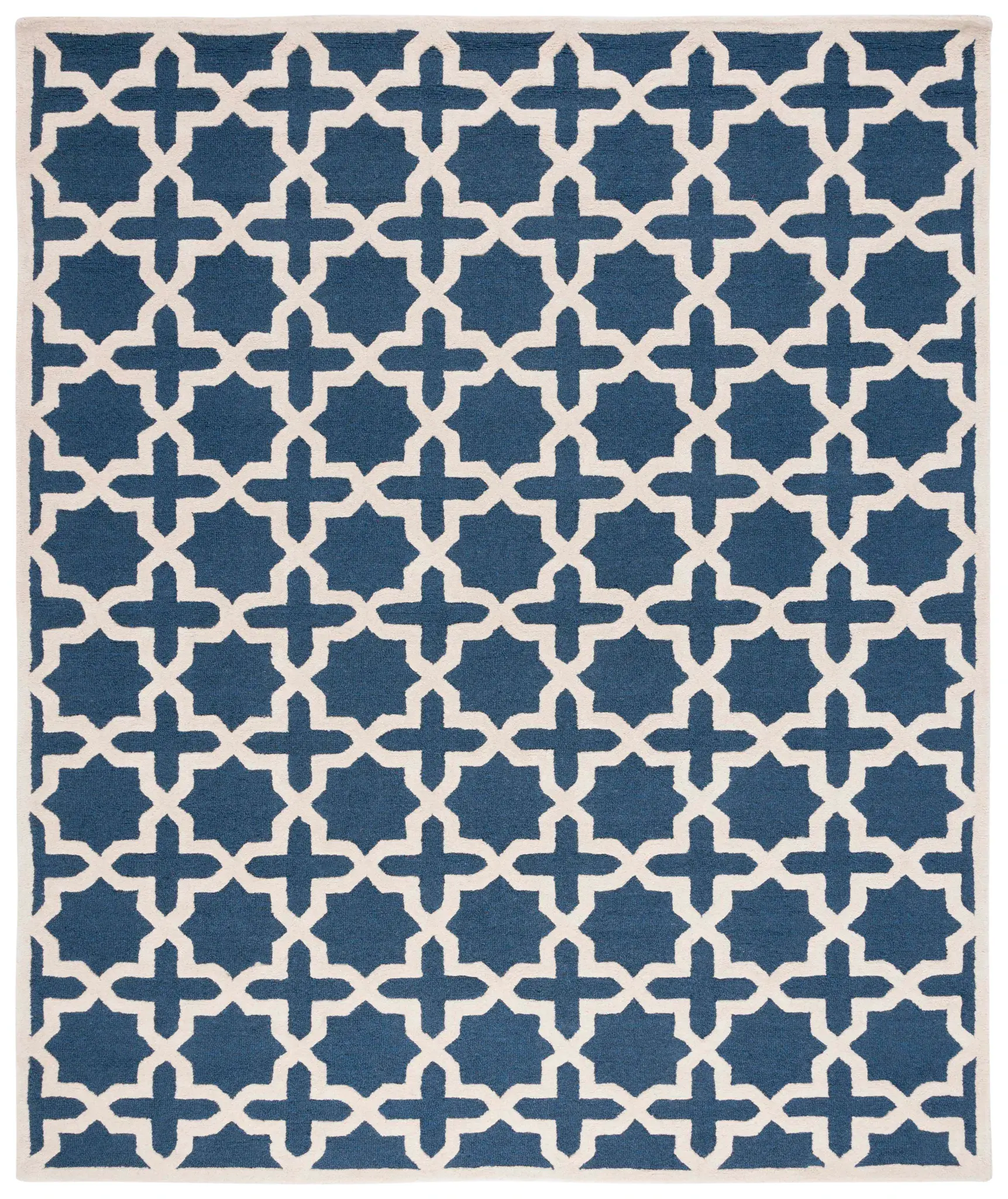 Cambridge Trellis Hand-Tufted Wool Rug