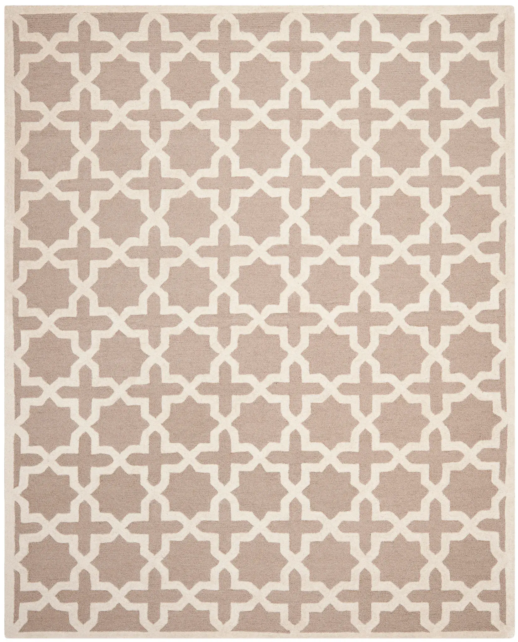 Cambridge Trellis Hand-Tufted Wool Rug