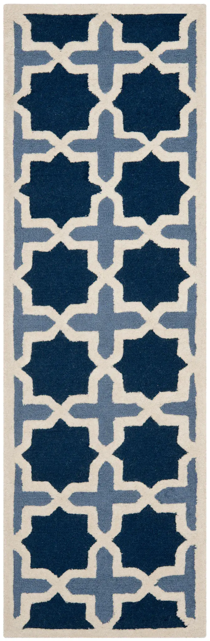 Cambridge Star Trellis Hand-Tufted Wool Rug