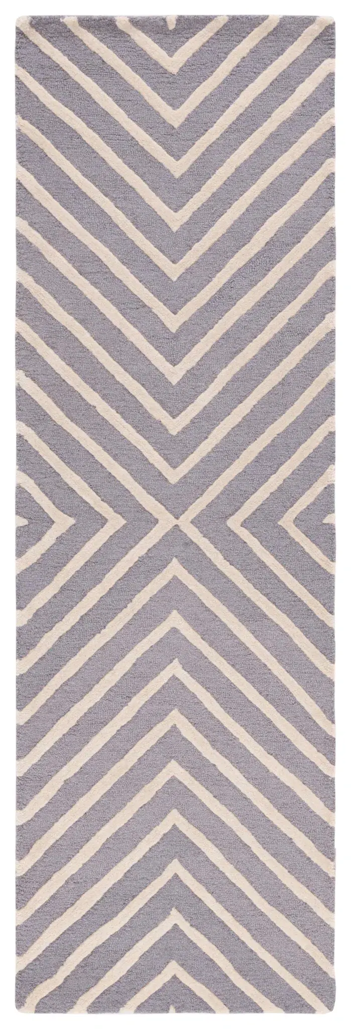 Cambridge Chevron Diamond Hand-Tufted Wool Rug