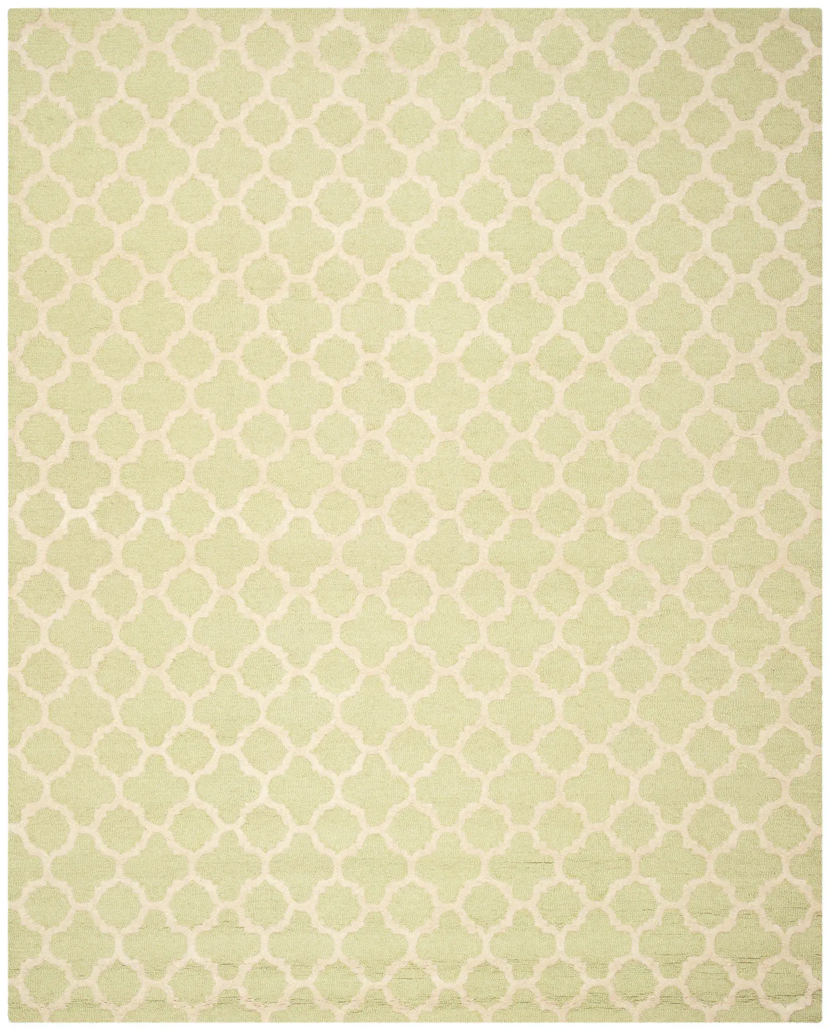 Cambridge Small Quatrefoil Hand-Tufted Wool Rug