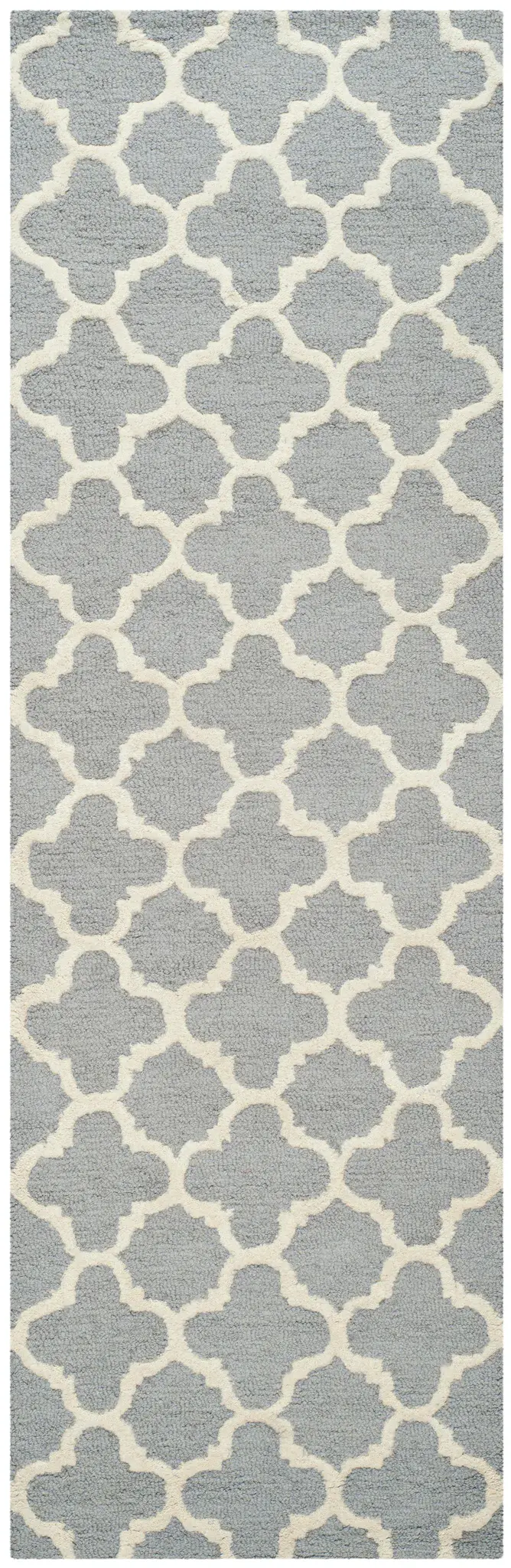 Cambridge Small Quatrefoil Hand-Tufted Wool Rug