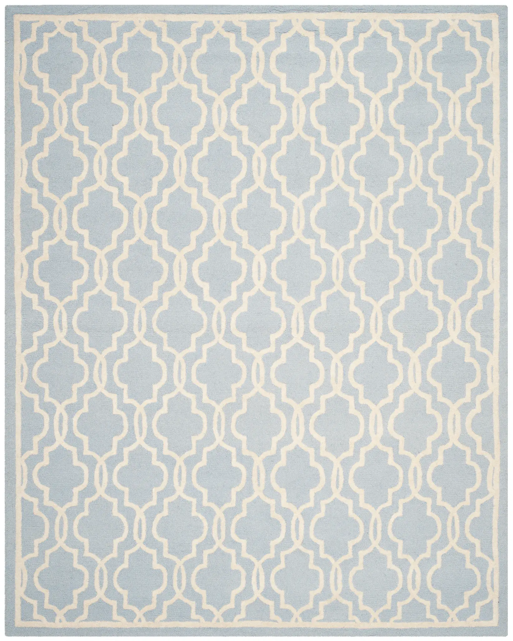 Cambridge Drop Trellis Hand-Tufted Wool Rug