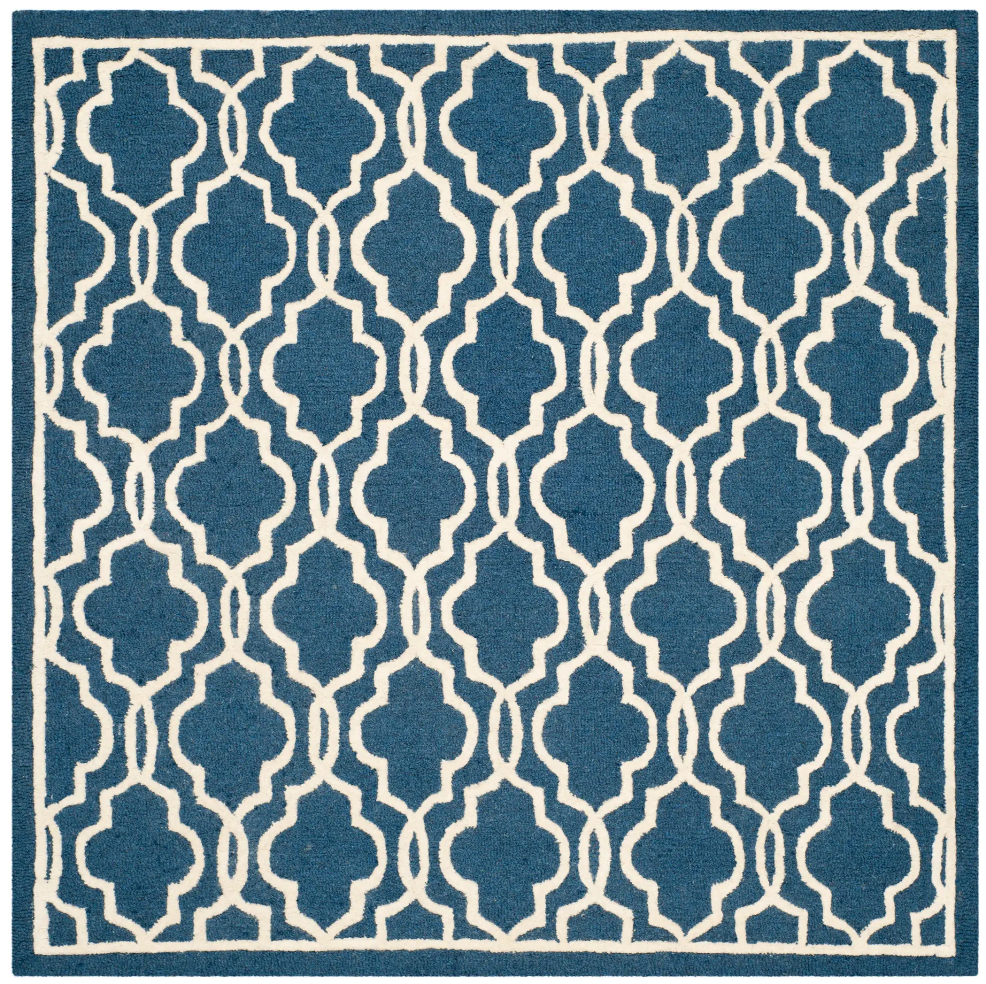 Cambridge Drop Trellis Hand-Tufted Wool Rug