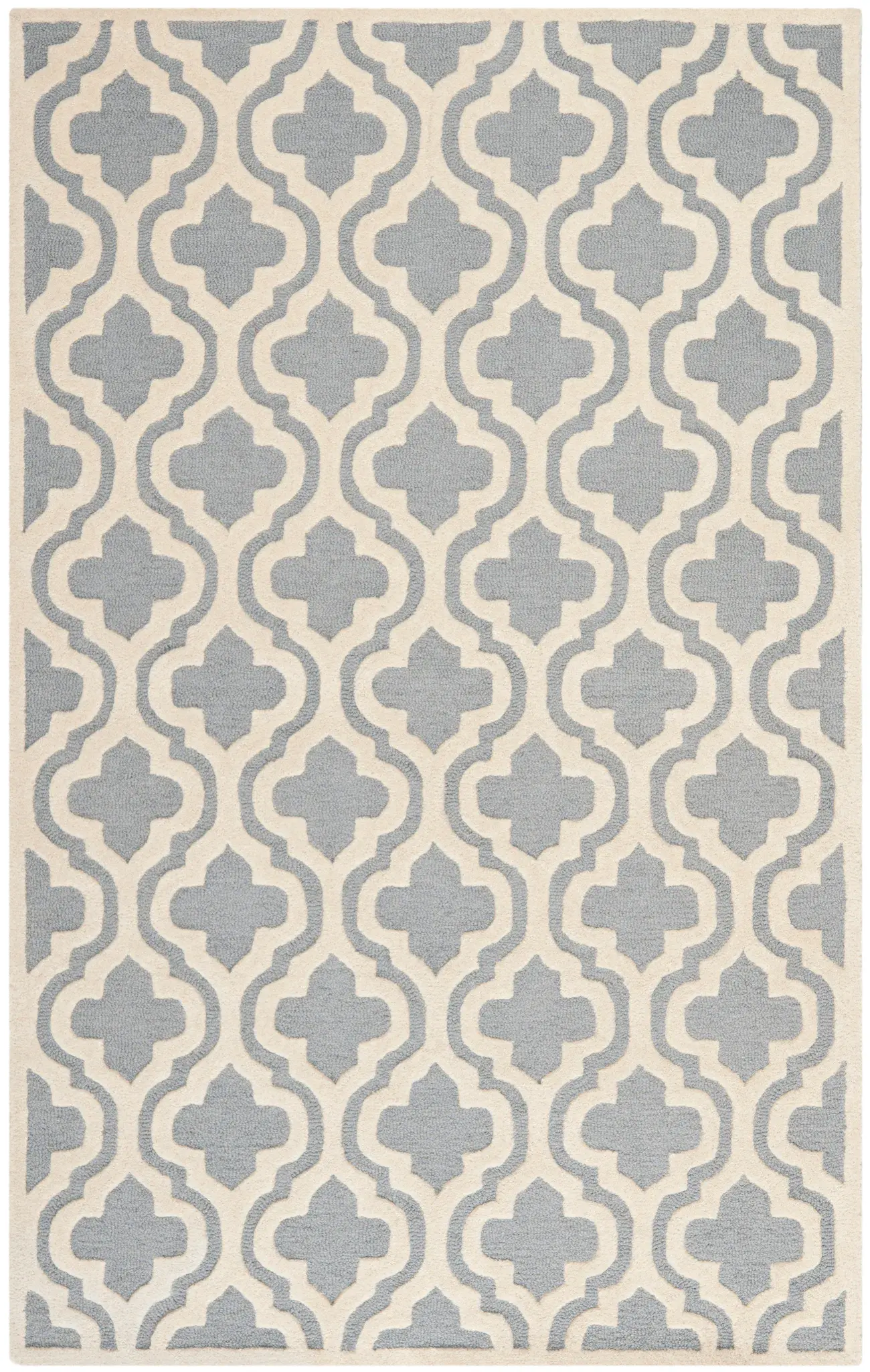 Cambridge Moroccan Ogee Hand-Tufted Wool Rug