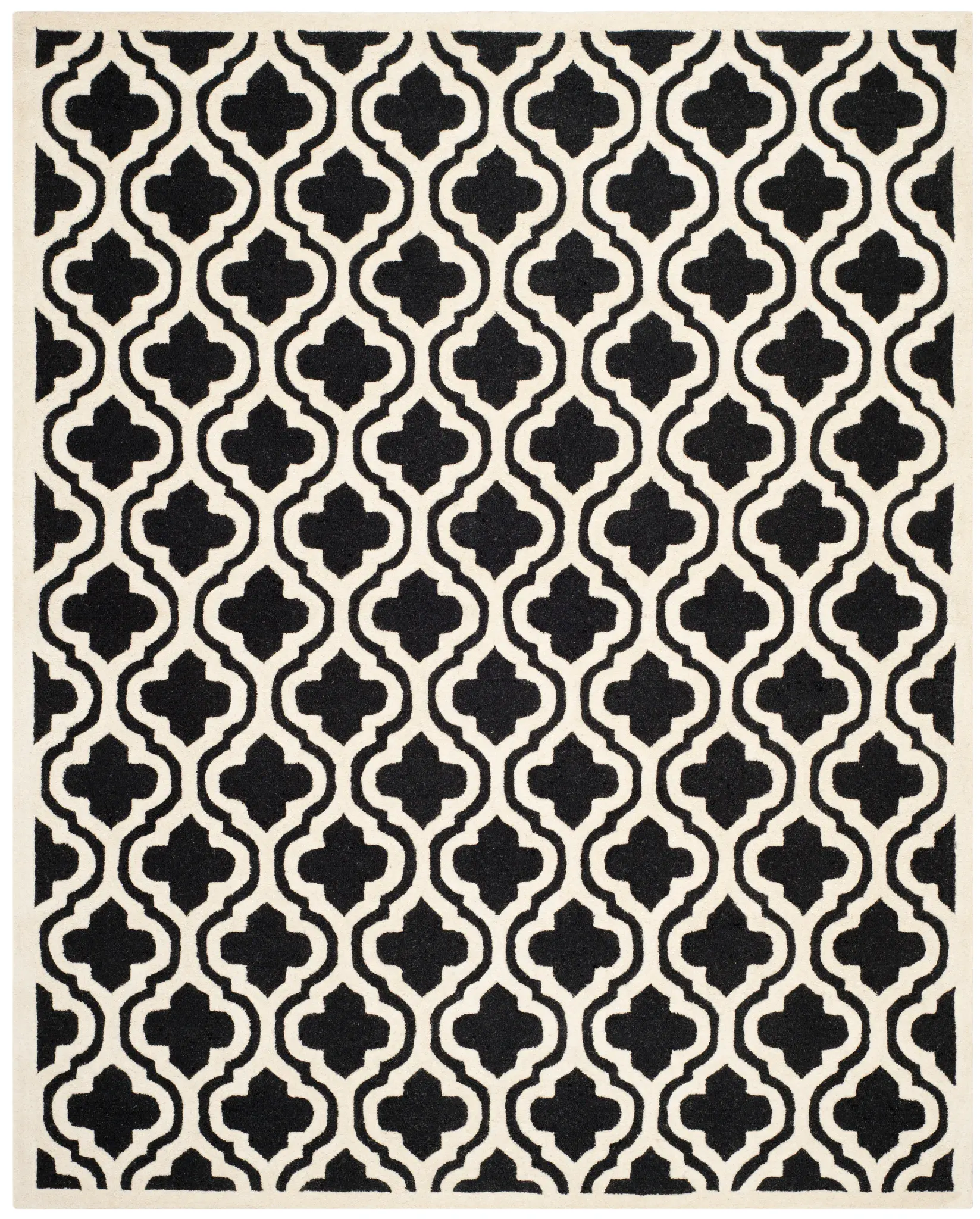 Cambridge Moroccan Ogee Hand-Tufted Wool Rug