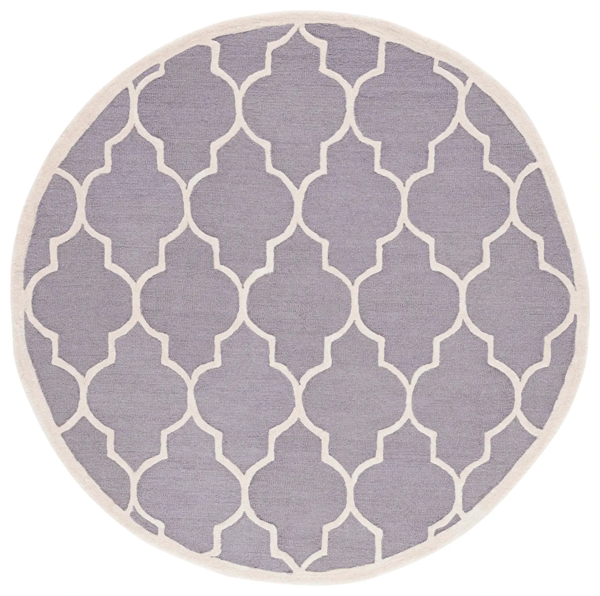 Cambridge Ogee Trellis Hand-Tufted Wool Rug