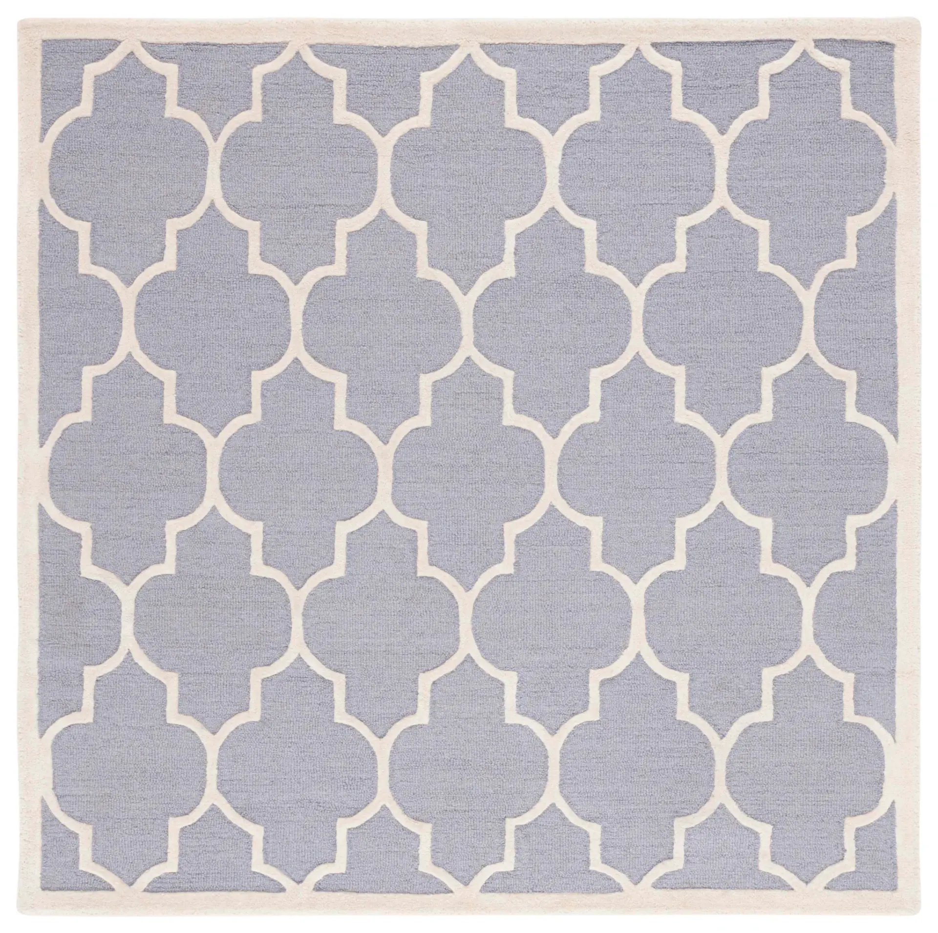 Cambridge Ogee Trellis Hand-Tufted Wool Rug