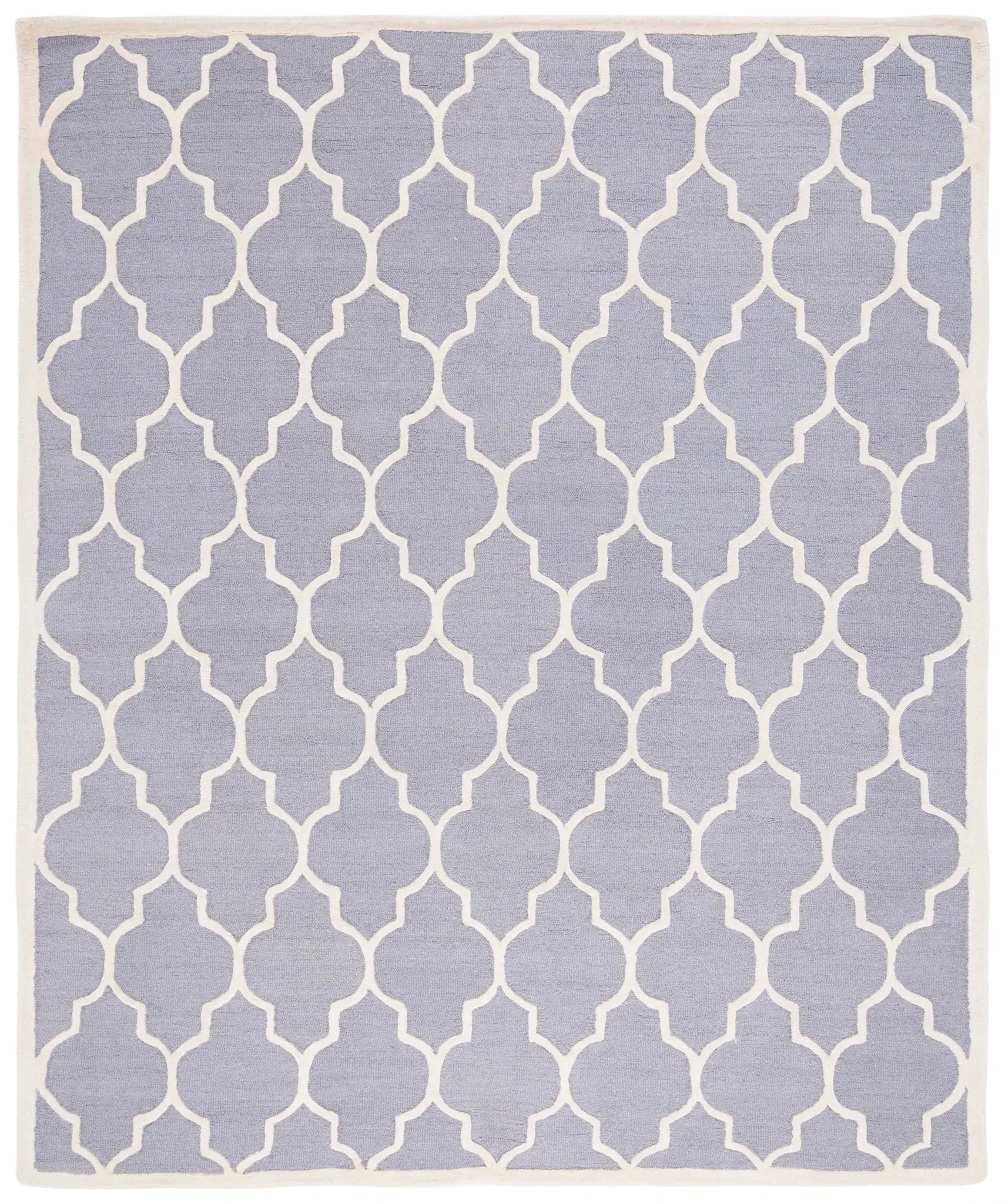 Cambridge Ogee Trellis Hand-Tufted Wool Rug