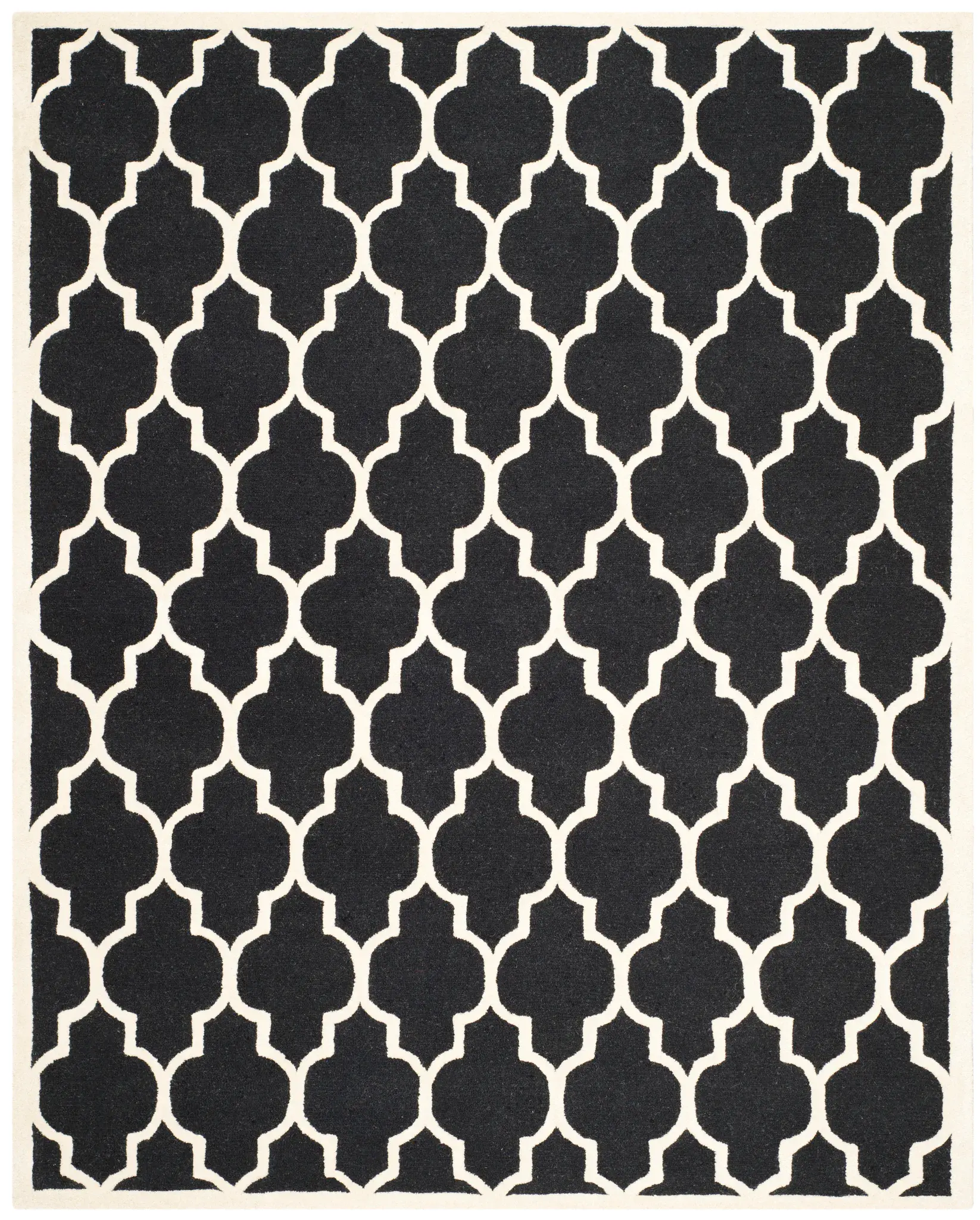 Cambridge Ogee Trellis Hand-Tufted Wool Rug