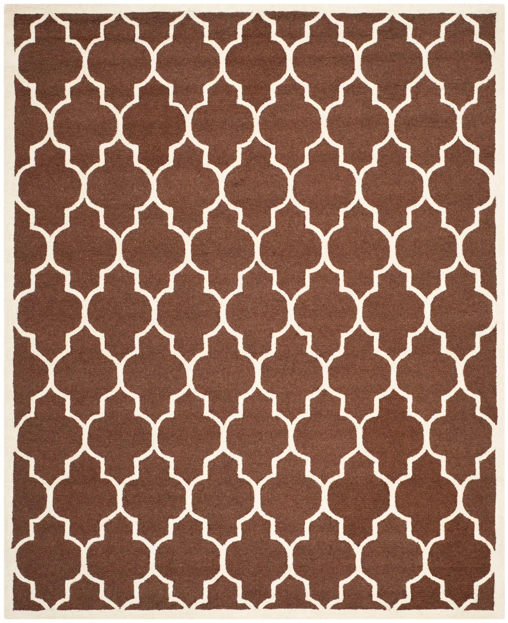 Cambridge Ogee Trellis Hand-Tufted Wool Rug