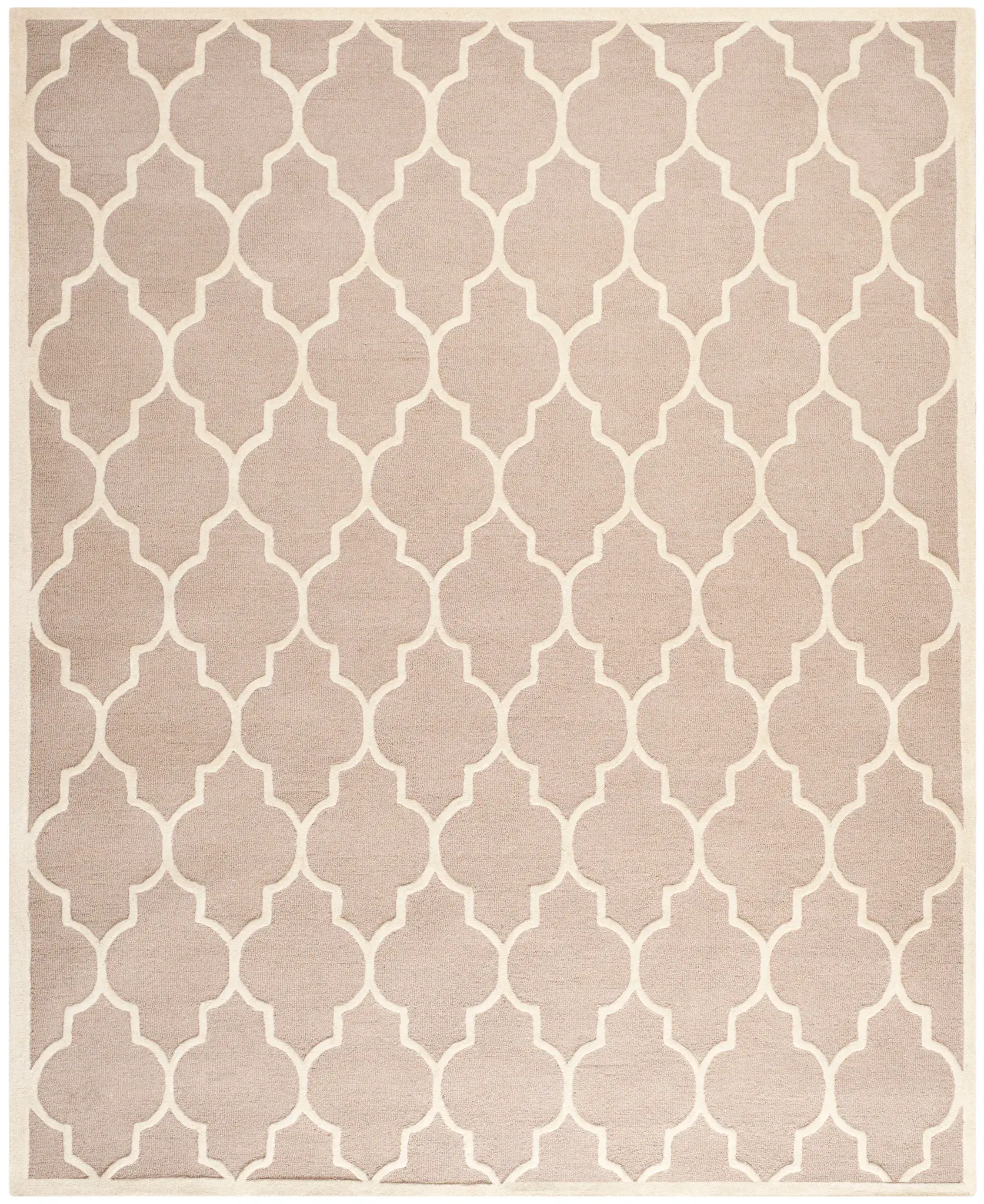 Cambridge Ogee Trellis Hand-Tufted Wool Rug